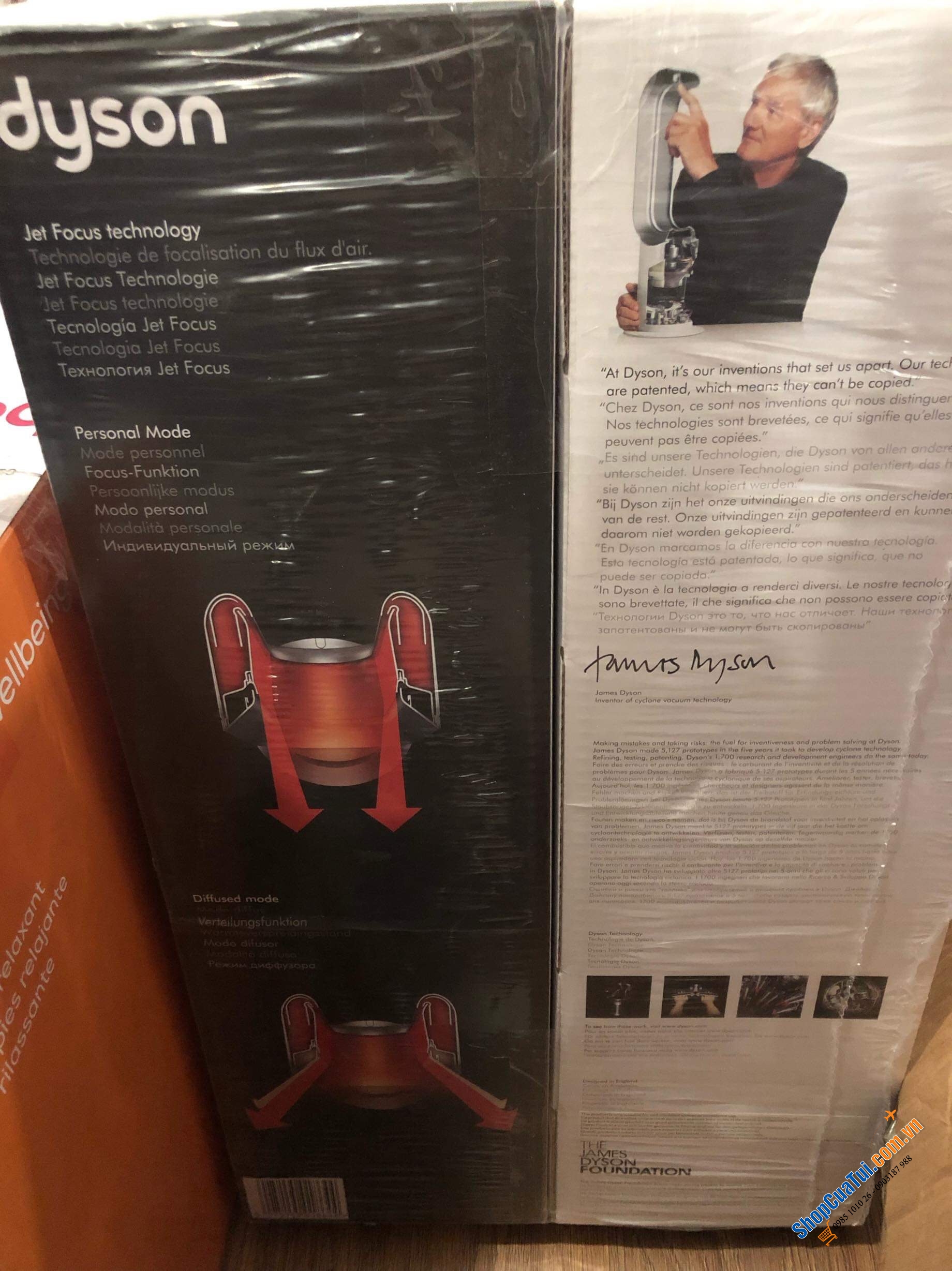 Quạt không cánh Hot + Cool DYSON AM09