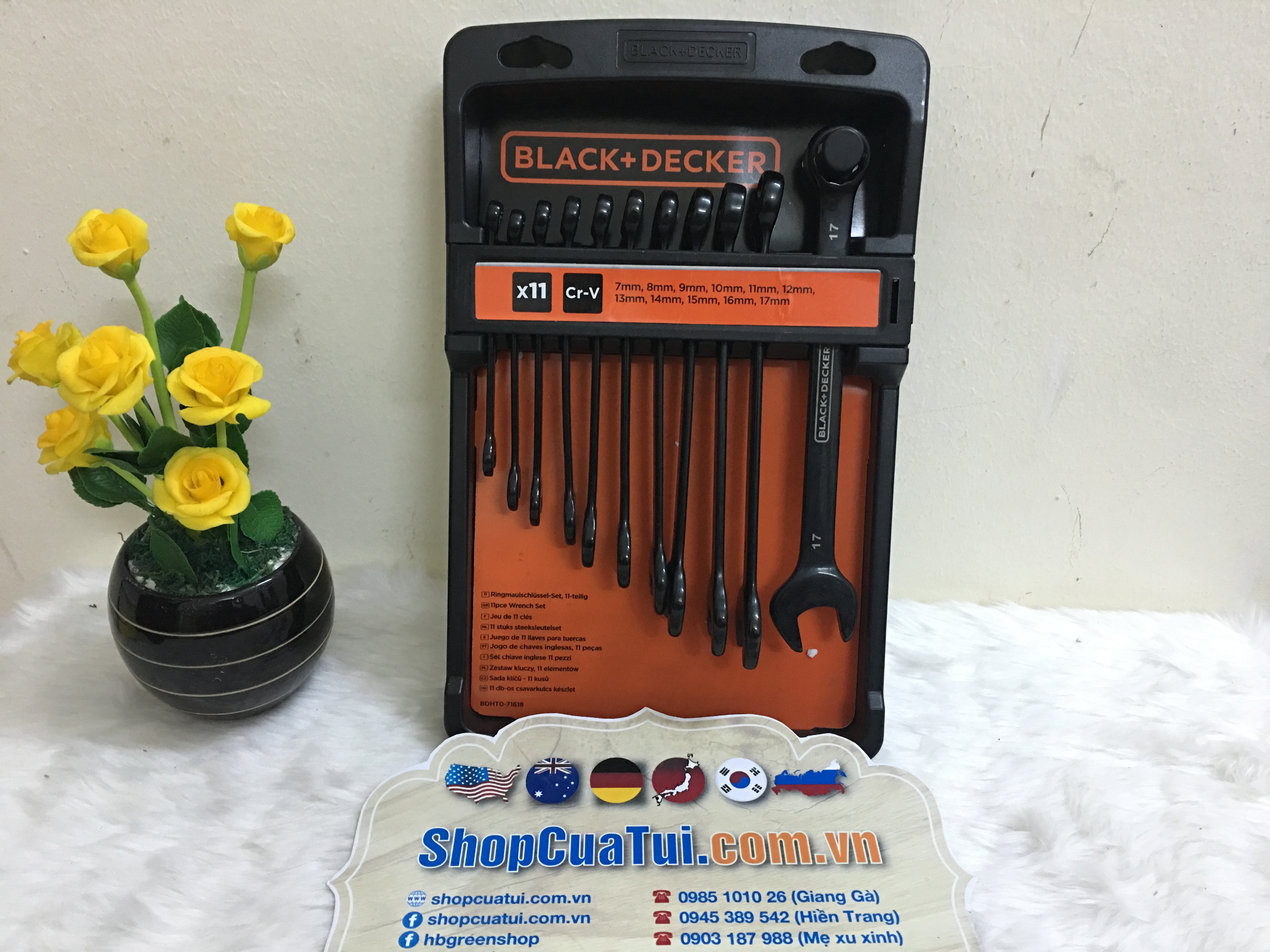 BỘ CỜ LÊ BLACK&DECKER