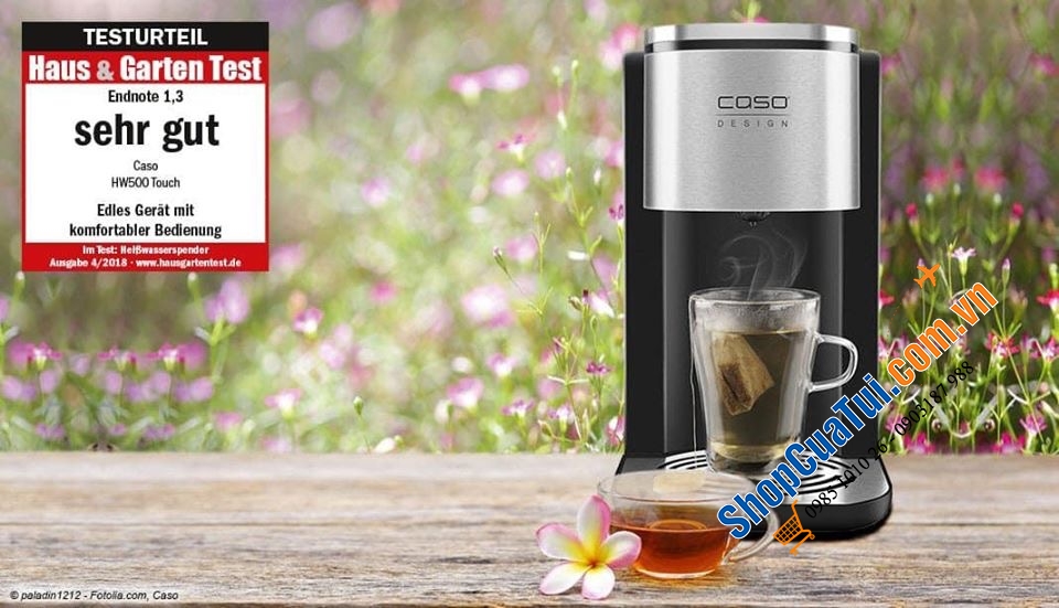 Bình thuỷ caso Hw500 - bình đun nước nóng của Caso 2,2 lít
