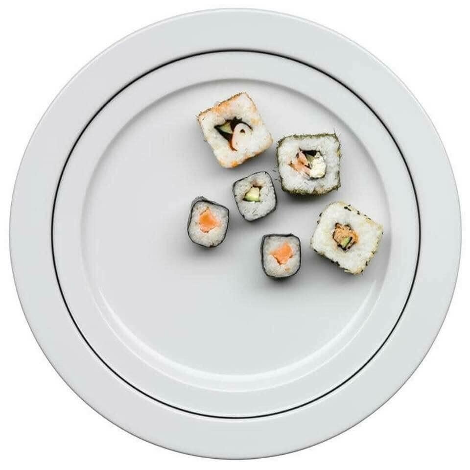 set 6 đĩa sâu lòng 25cm và 6 đĩa chính 29cm của WMF