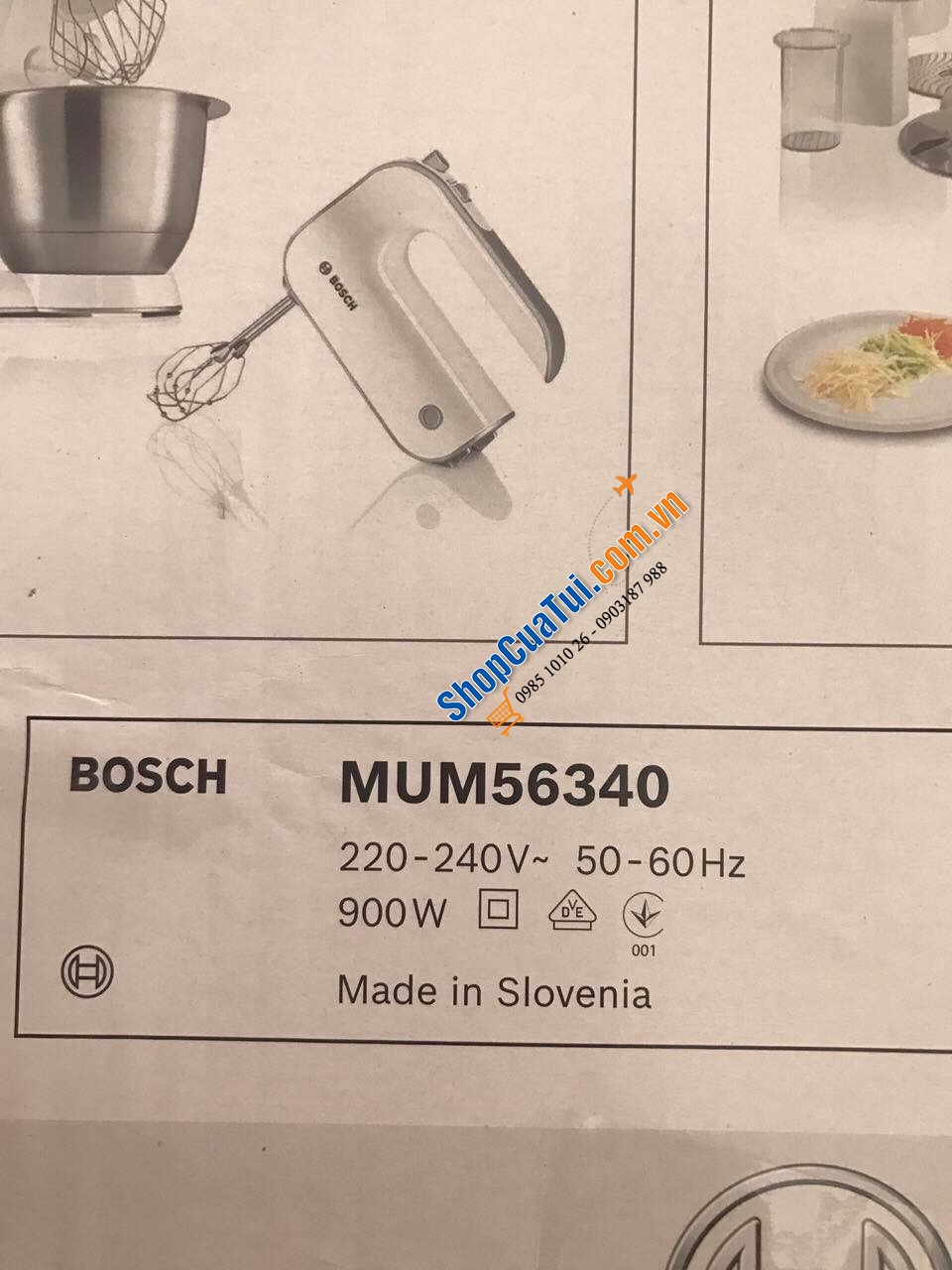 Máy đa năng Bosch MUM56340 (900W)