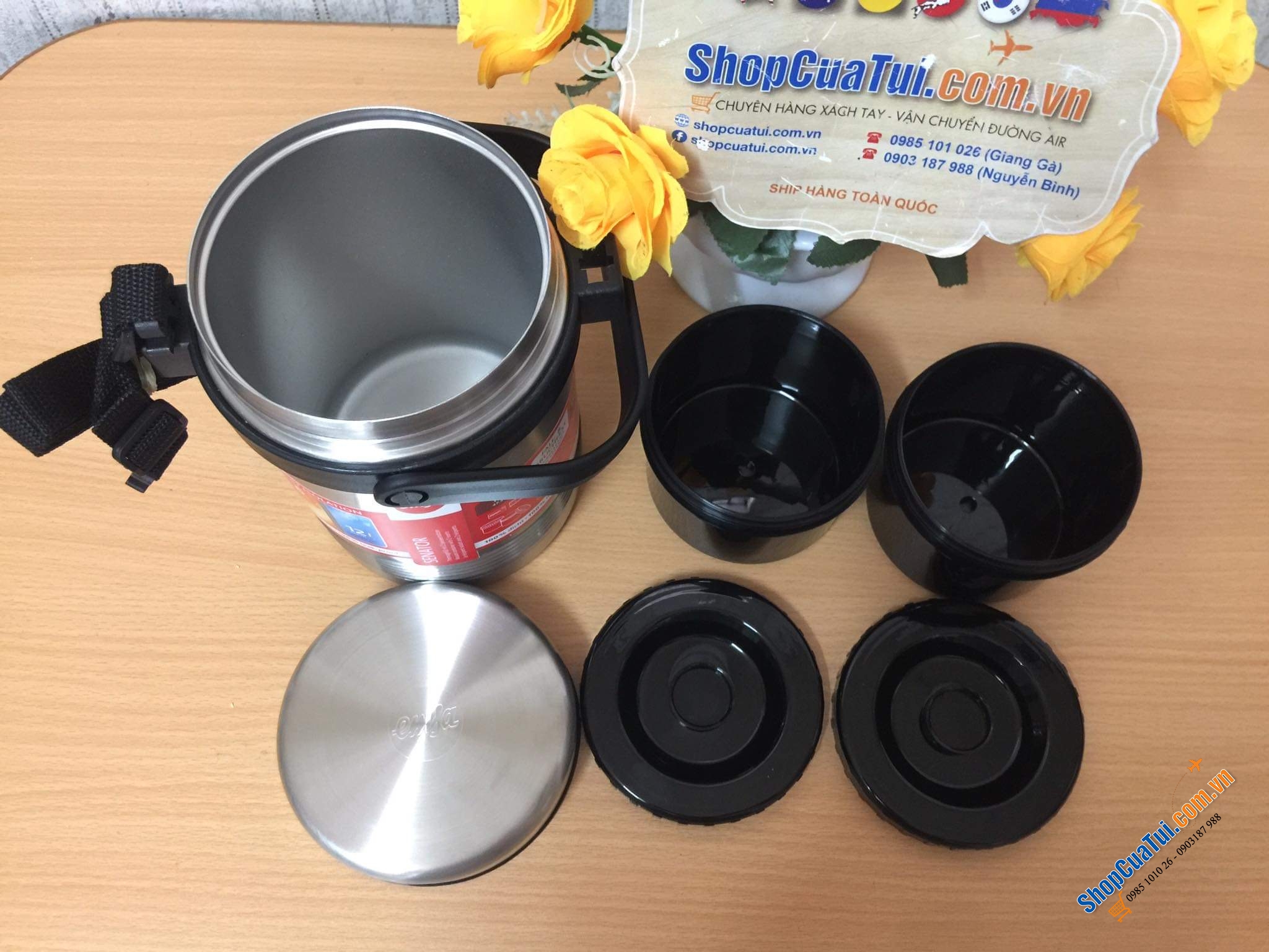 CẶP LỒNG GIỮ NHIỆT EMSA MOBILITY - DUNG TÍCH 1,4l