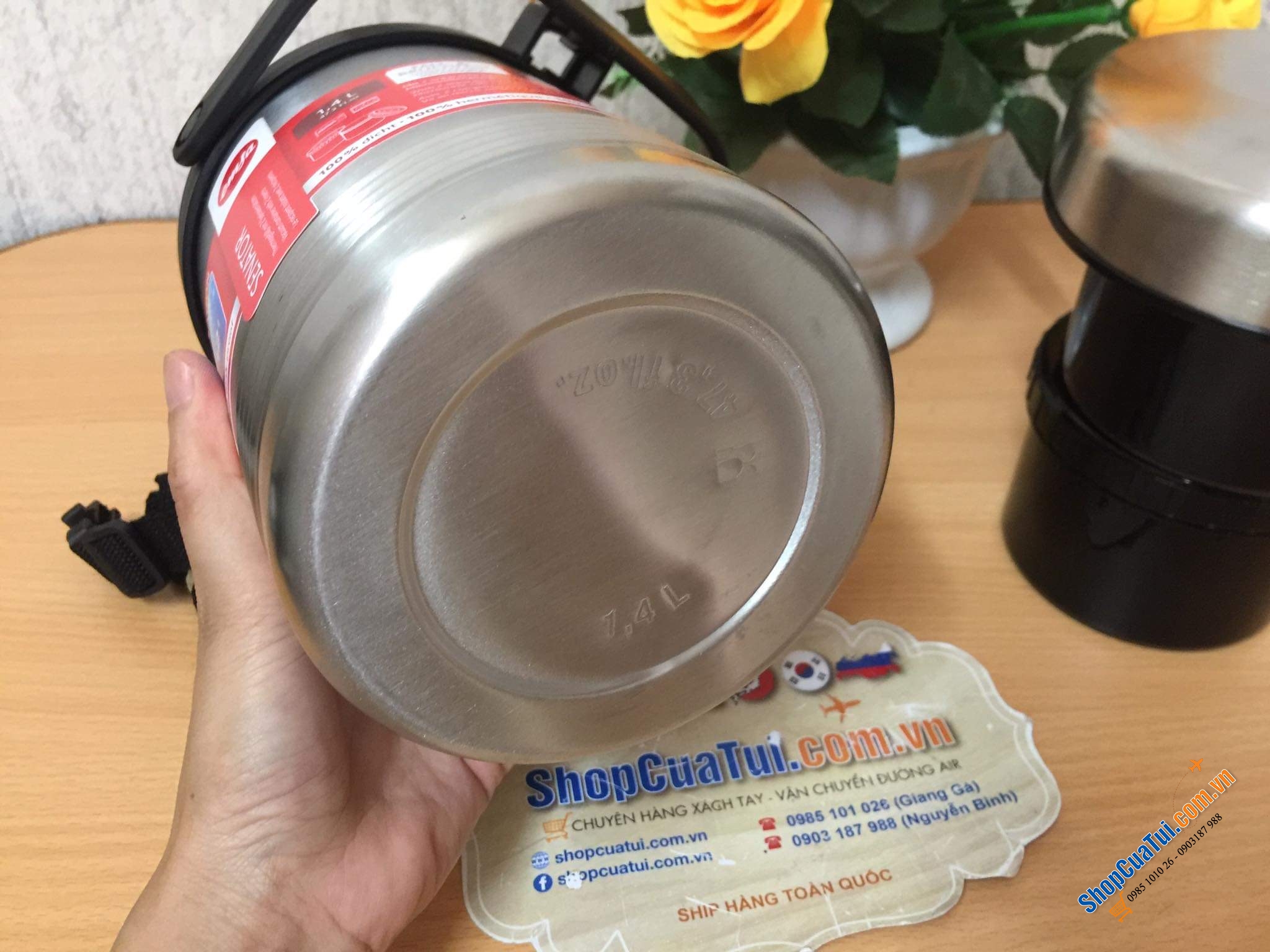 CẶP LỒNG GIỮ NHIỆT EMSA MOBILITY - DUNG TÍCH 1,4l