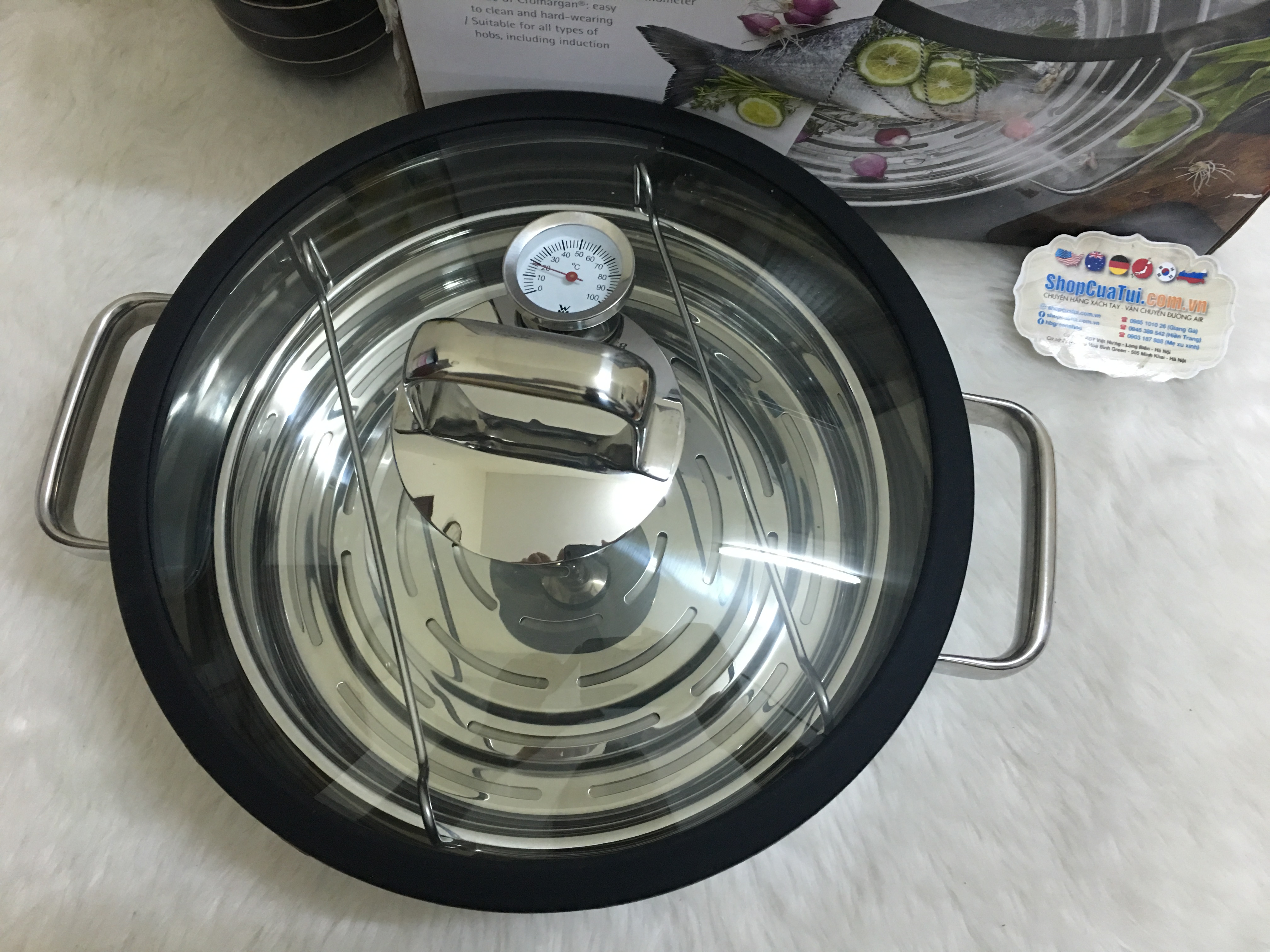 NỒI ĐA NĂNG - NỒI HẤP WMF DAMPFGARER VITALIS E 28cm