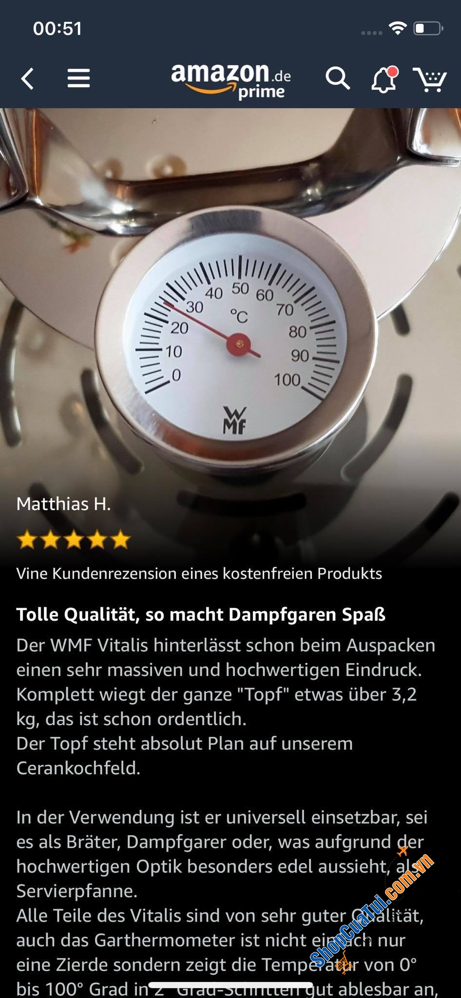 NỒI ĐA NĂNG - NỒI HẤP WMF DAMPFGARER VITALIS E 28cm