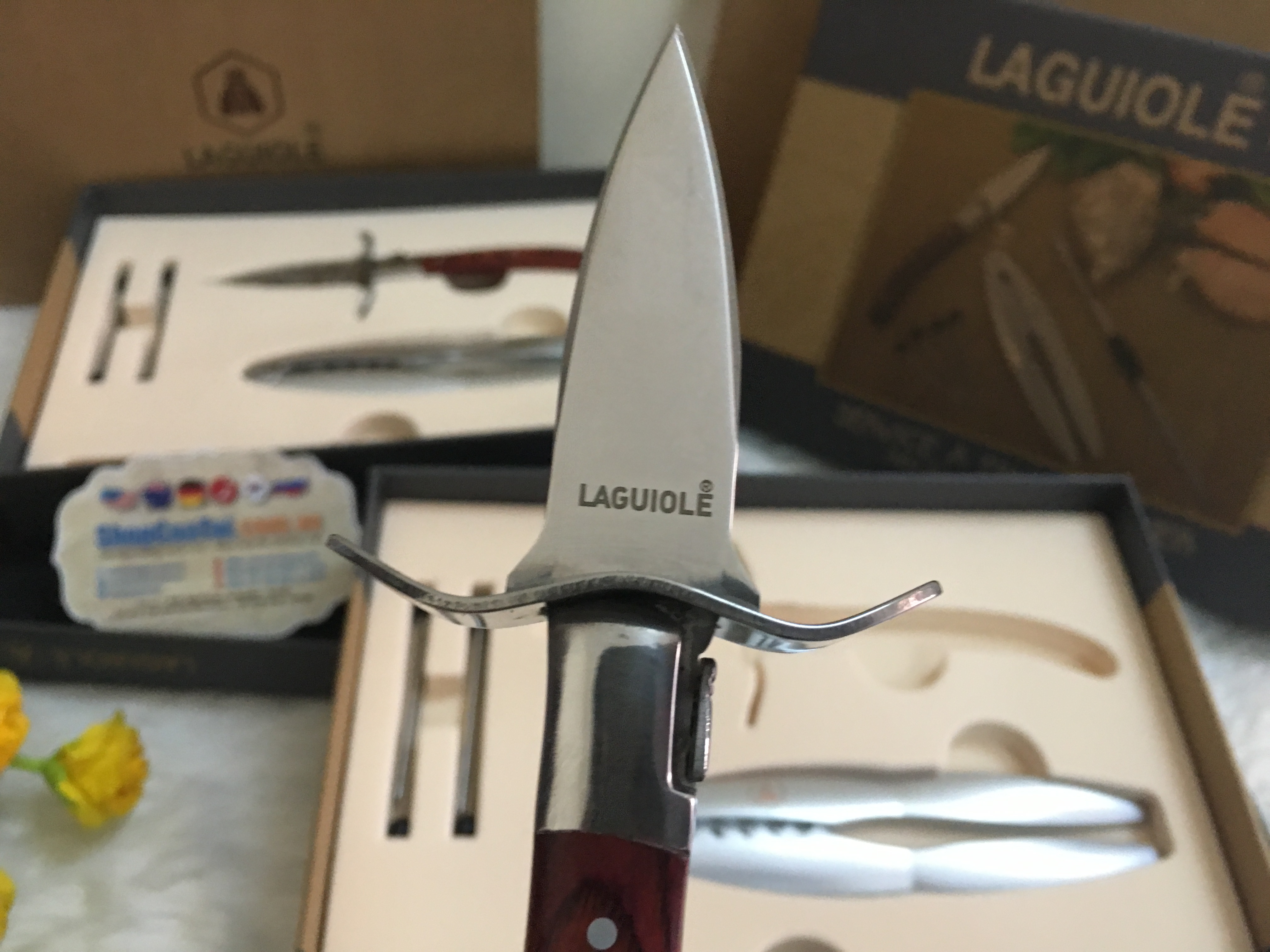 TRỌN BỘ SET ĂN HẢI SẢN LAGUIOLE - PHÁP