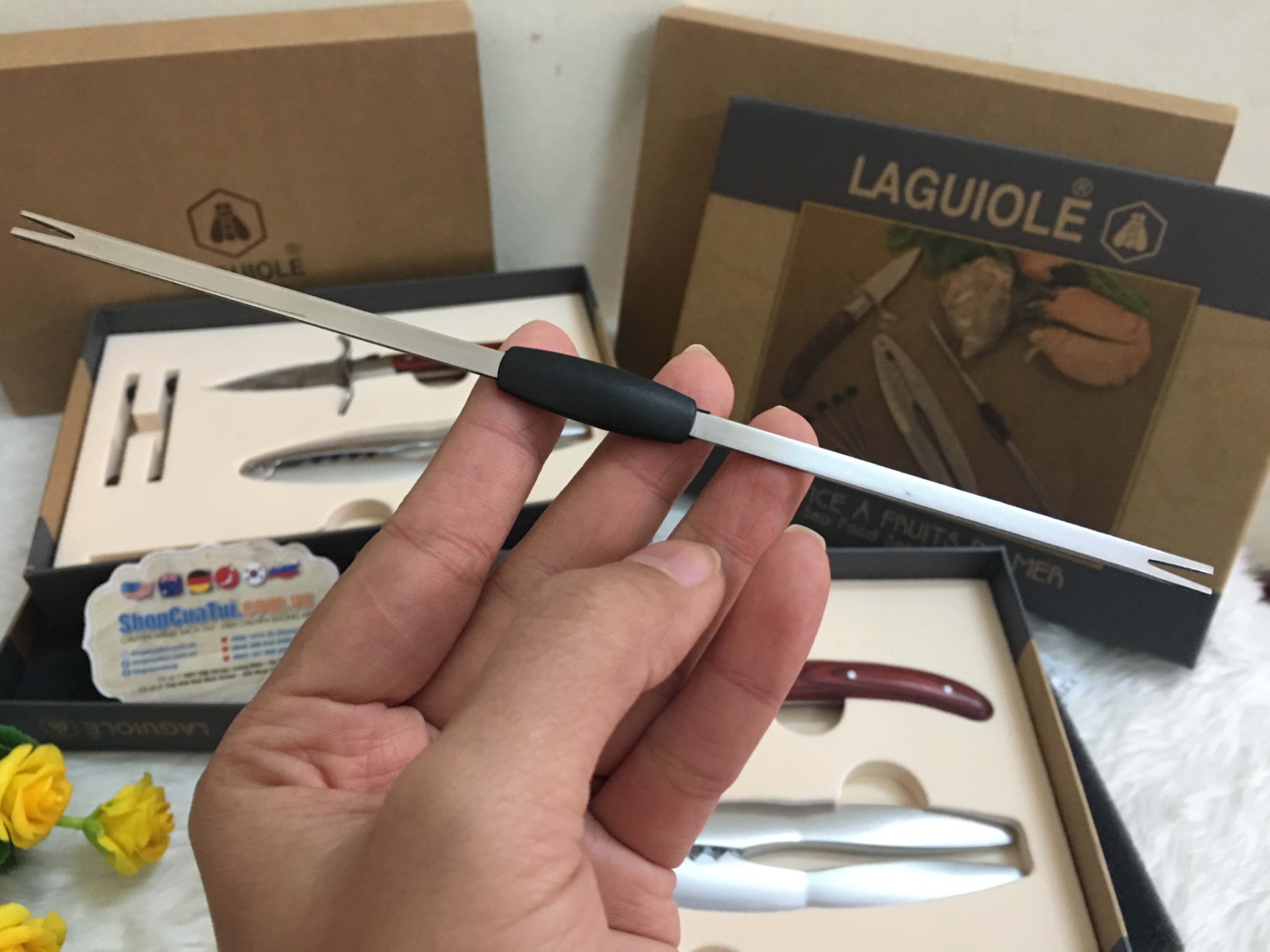 TRỌN BỘ SET ĂN HẢI SẢN LAGUIOLE - PHÁP