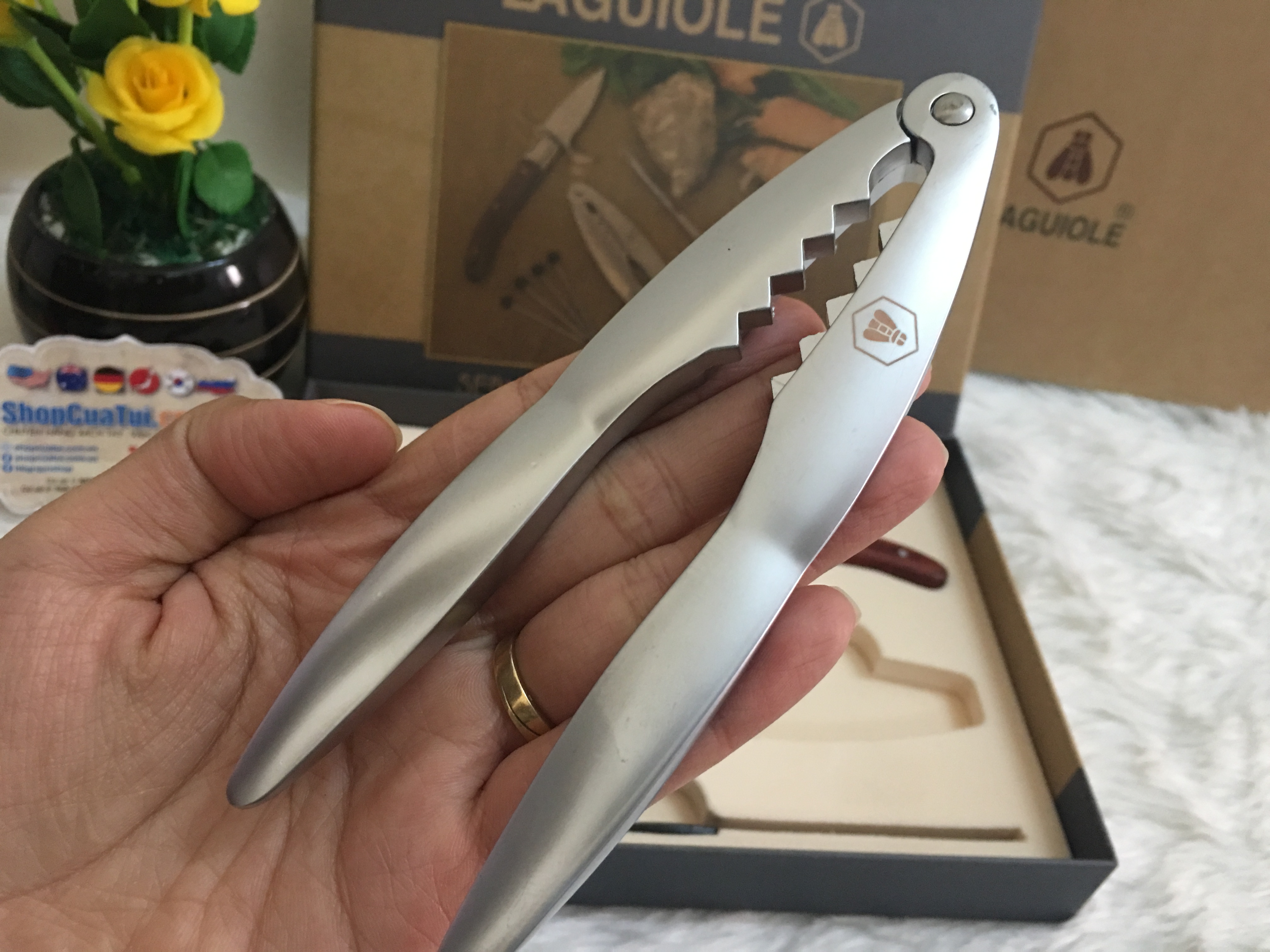 TRỌN BỘ SET ĂN HẢI SẢN LAGUIOLE - PHÁP