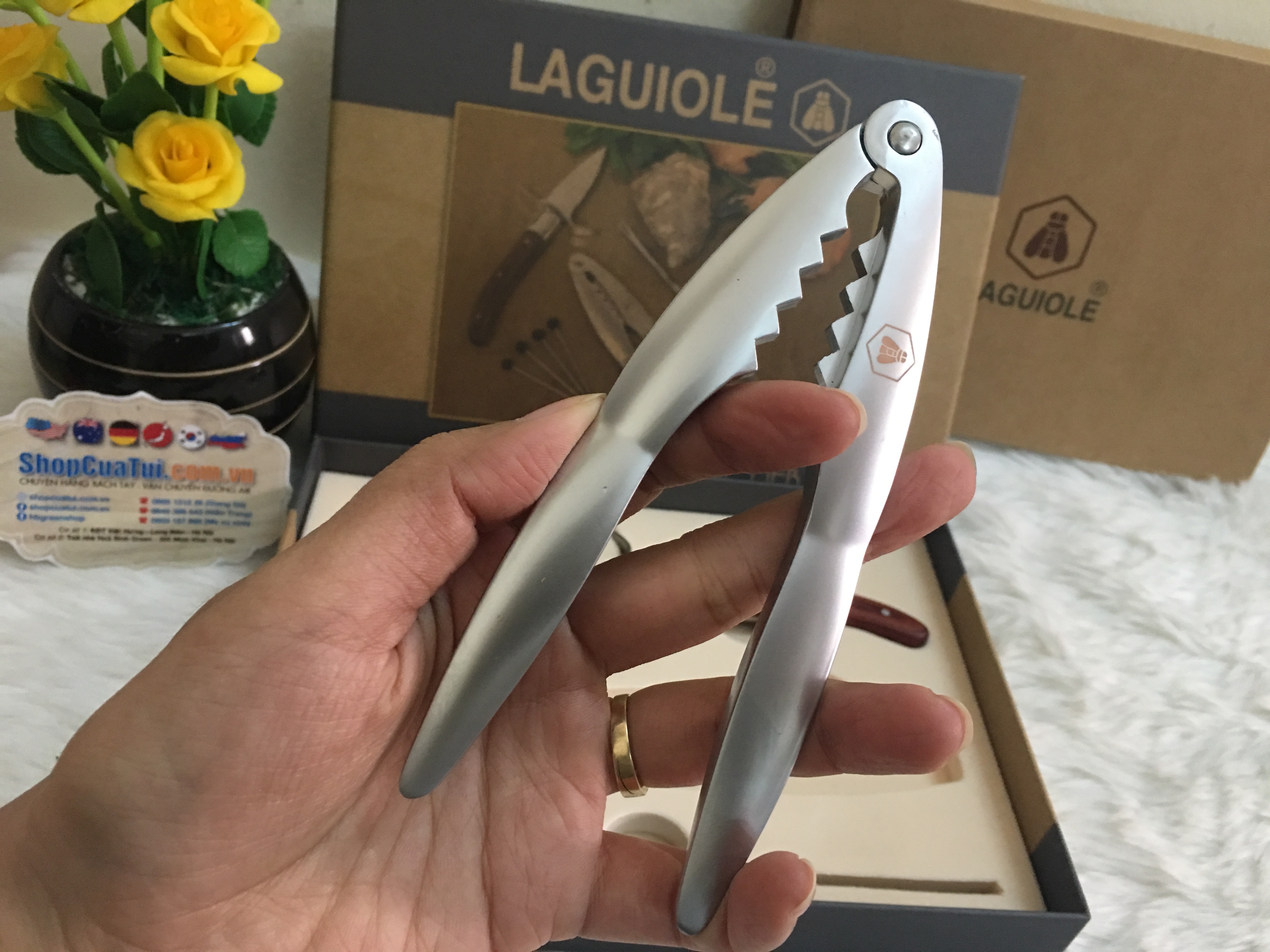 TRỌN BỘ SET ĂN HẢI SẢN LAGUIOLE - PHÁP