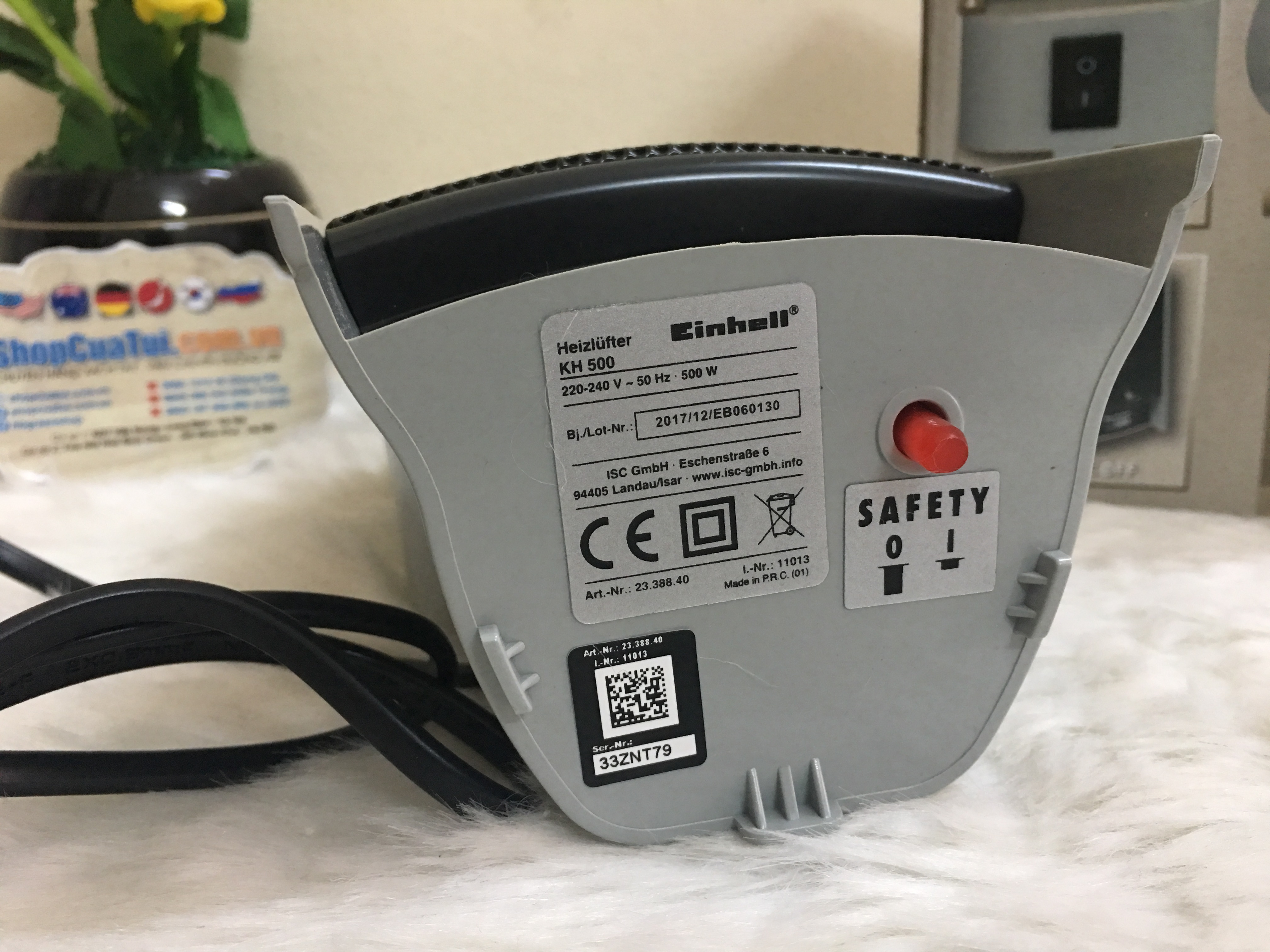 LÒ SƯỞI MINI EINHELL 500W