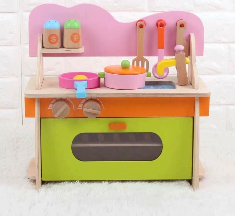 bộ đồ chơi bếp nấu nướng hãng KITCHENETTE  cho bé SweetHome161218_1