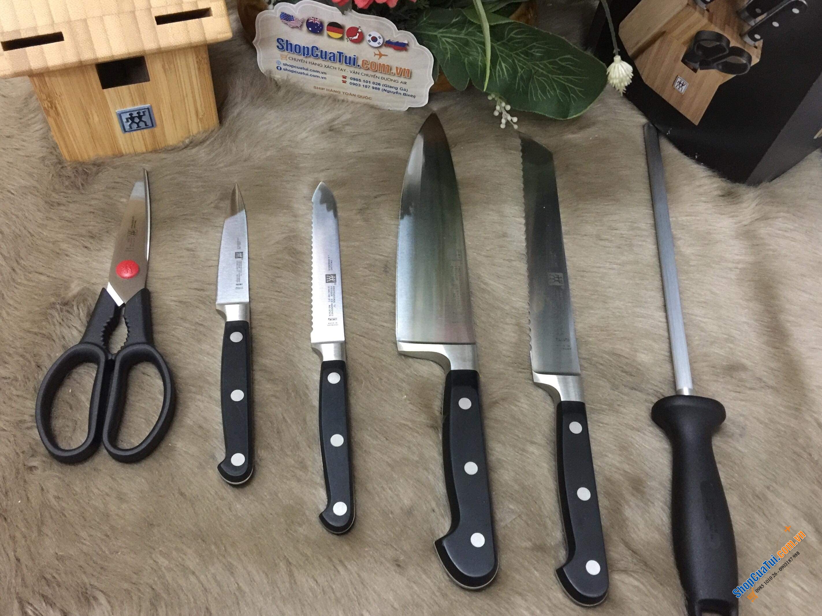 BỘ DAO ZWILLING PROFESSIONAL S 7 MÓN