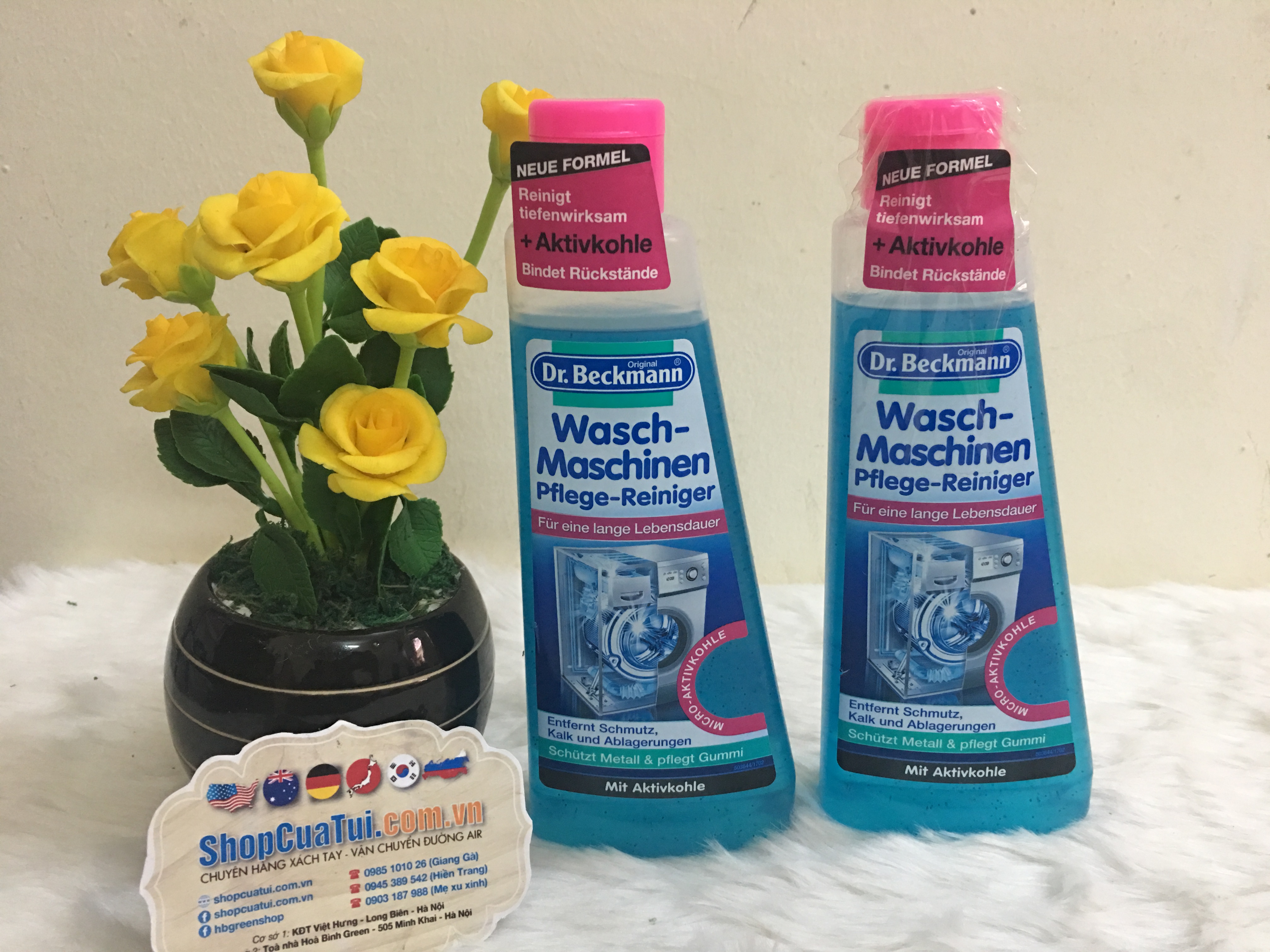 DUNG DỊCH LÀM SẠCH LỒNG GIẶT Dr.Beckmann 250ml
