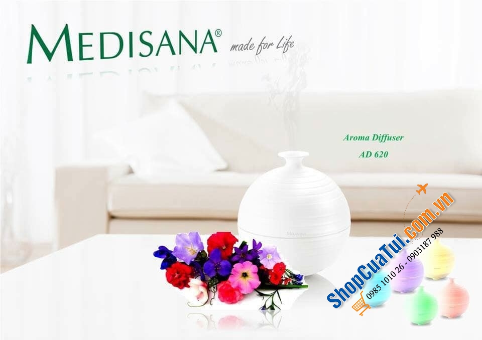 MÁY KHUẾCH TÁN TINH DẦU MEDISANA AD620