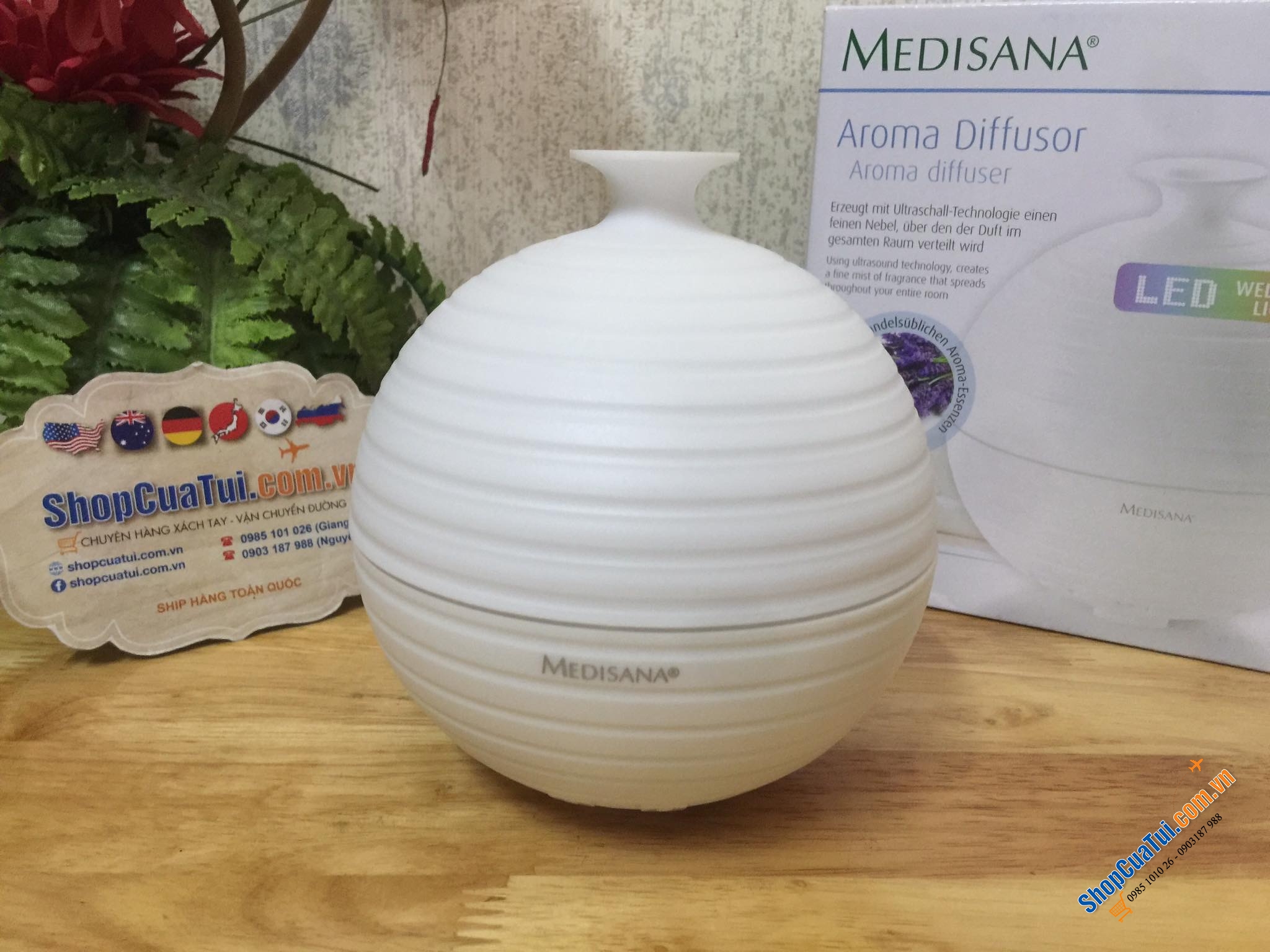 MÁY KHUẾCH TÁN TINH DẦU MEDISANA AD620