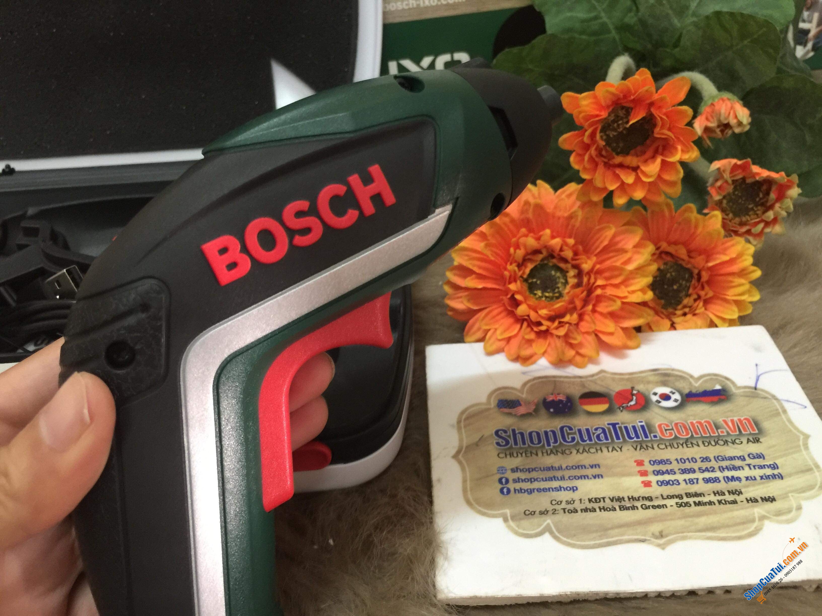 MÁY BẮT VÍT BOSCH CHẠY PIN IXO