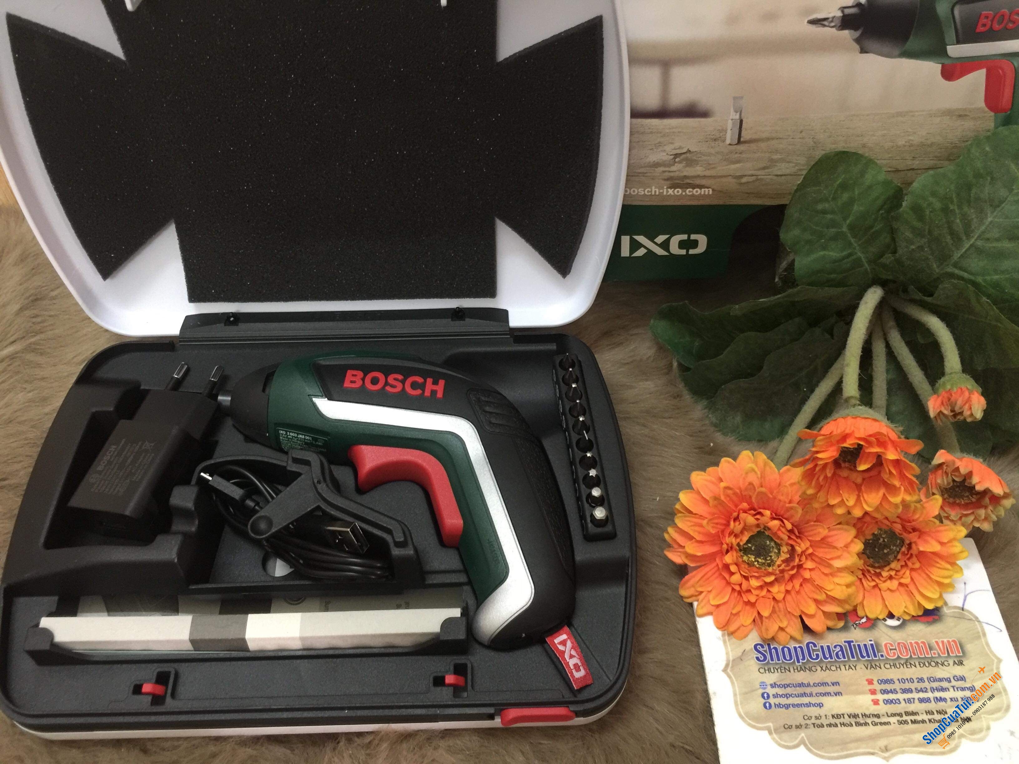 MÁY BẮT VÍT BOSCH CHẠY PIN IXO