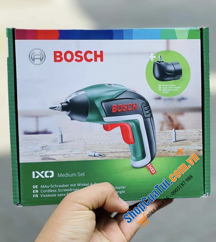 MÁY BẮT VÍT BOSCH CHẠY PIN IXO