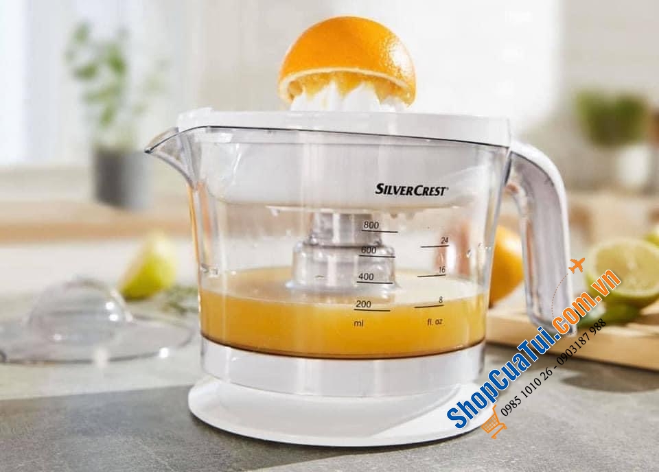 MÁY VẮT CAM TỰ ĐỘNG SILVERCREST, HÀNG NỘI ĐỊA ĐỨC