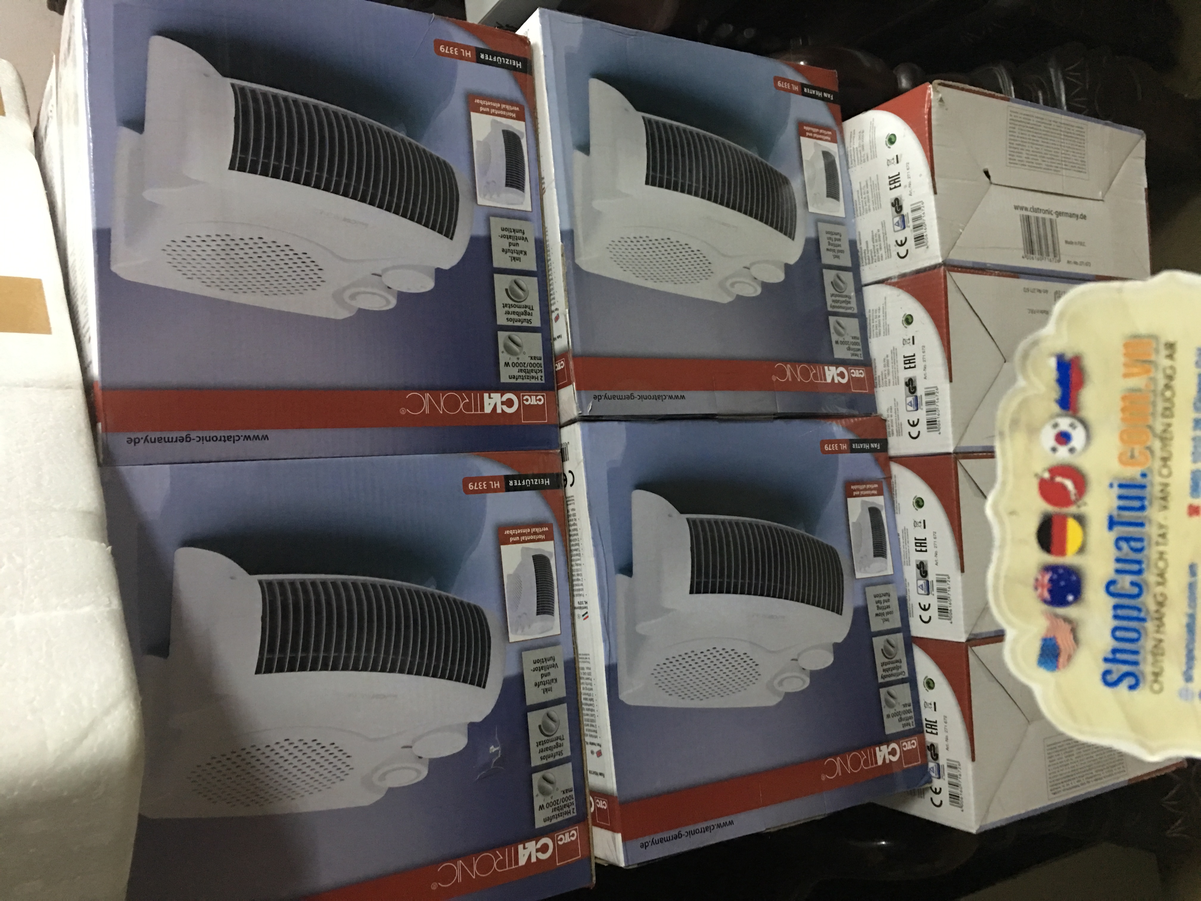 QUẠT SƯỞI LÒ SƯỞI CLATRONIC - hàng Best seller - nội Địa Đức