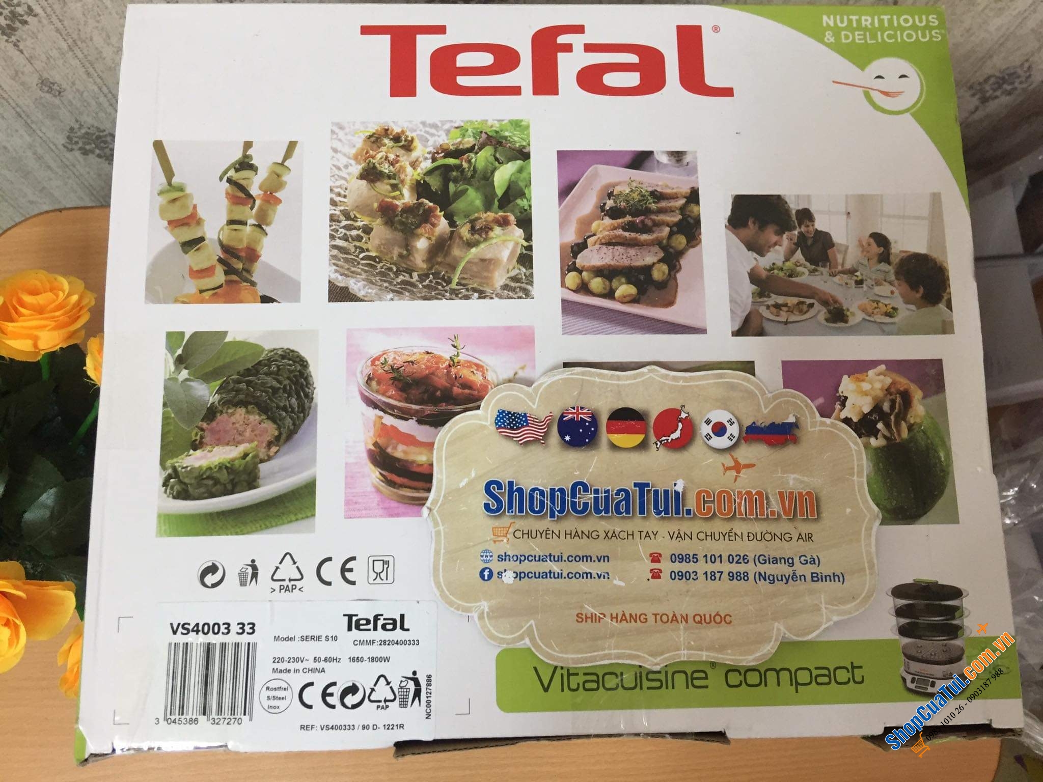 Nồi hấp Tefal VS4003