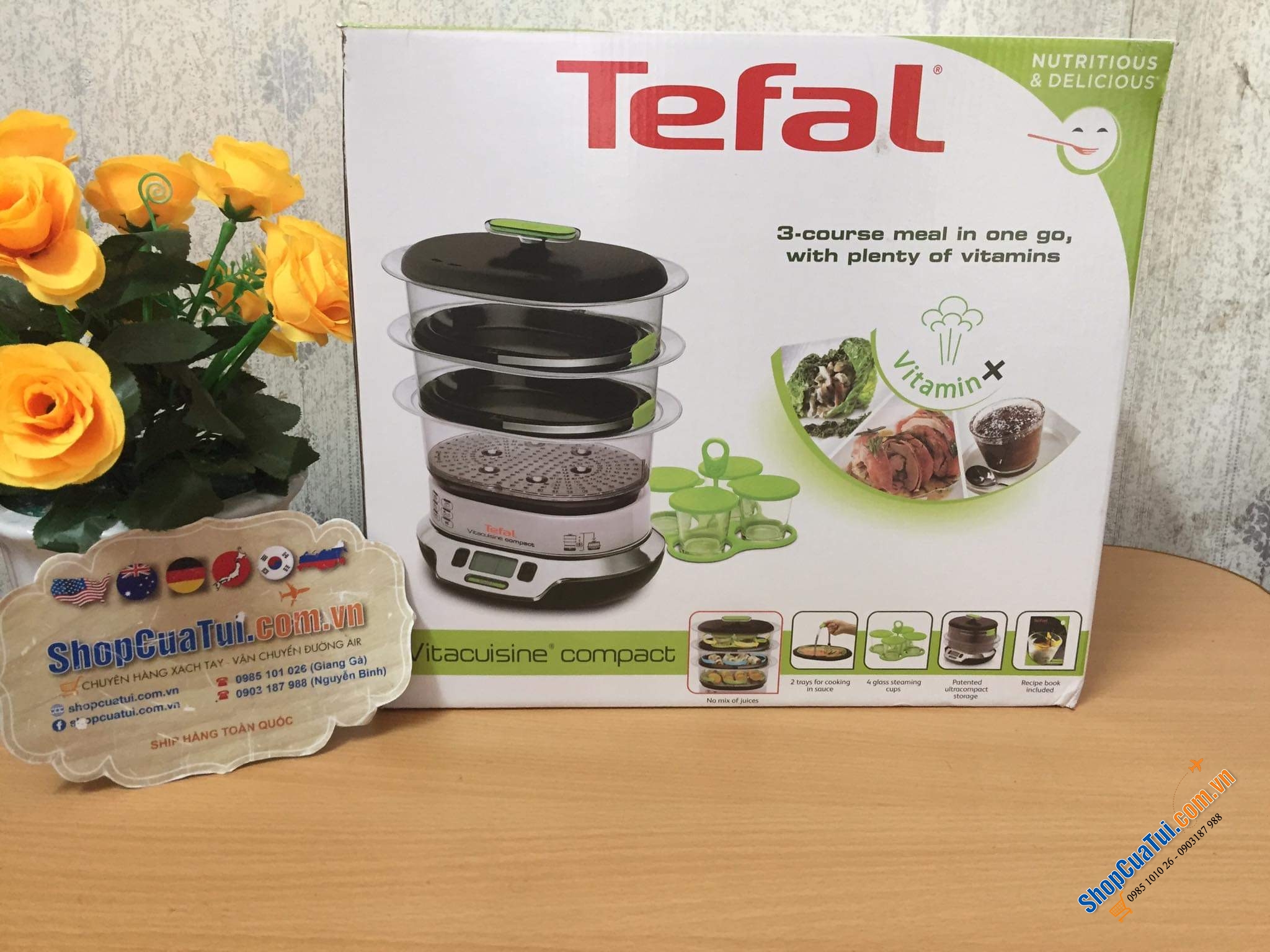 Nồi hấp Tefal VS4003