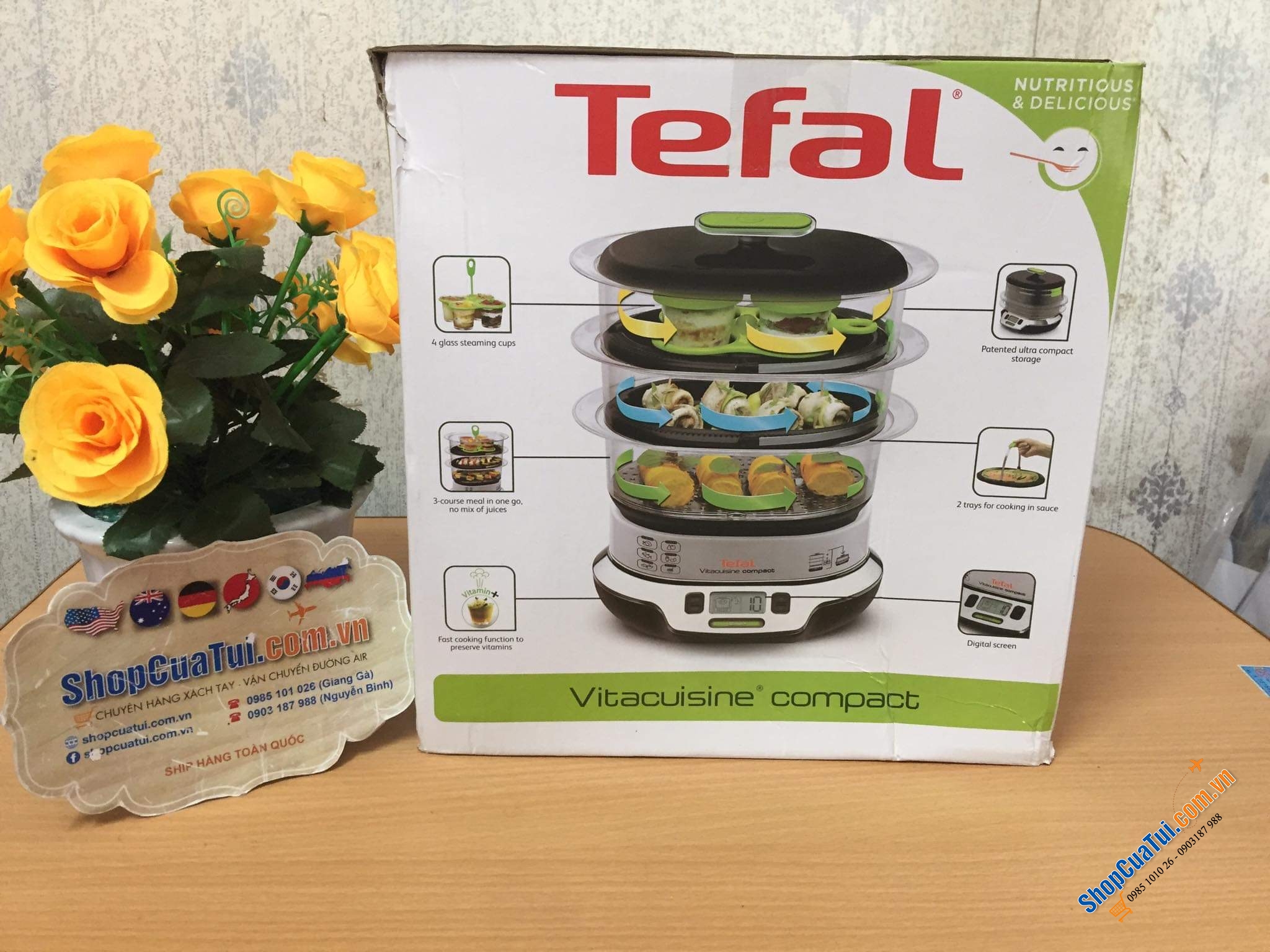 Nồi hấp Tefal VS4003