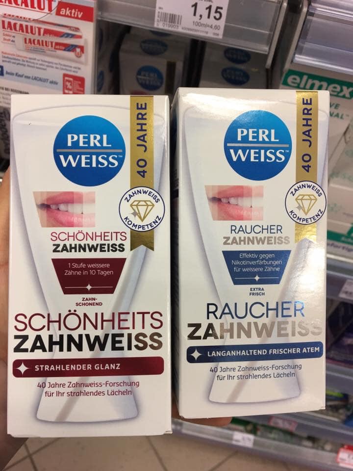 Kem đánh răng làm trắng Perl Weiss 50ml