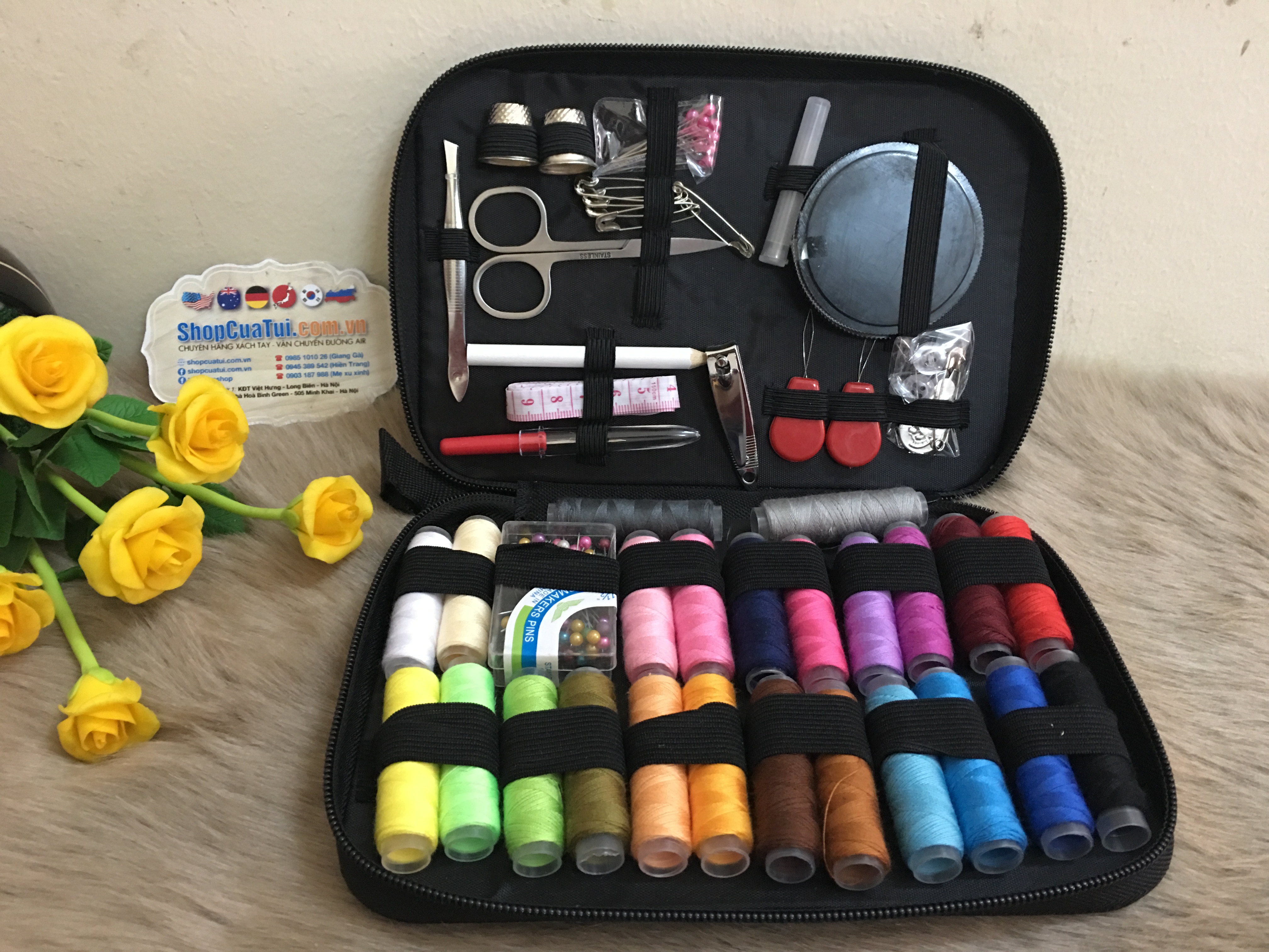 SET ĐỒ KHÂU VÁ WELLEHOMI 220 MÓN  - HÀNG MUA TẠI ĐỨC