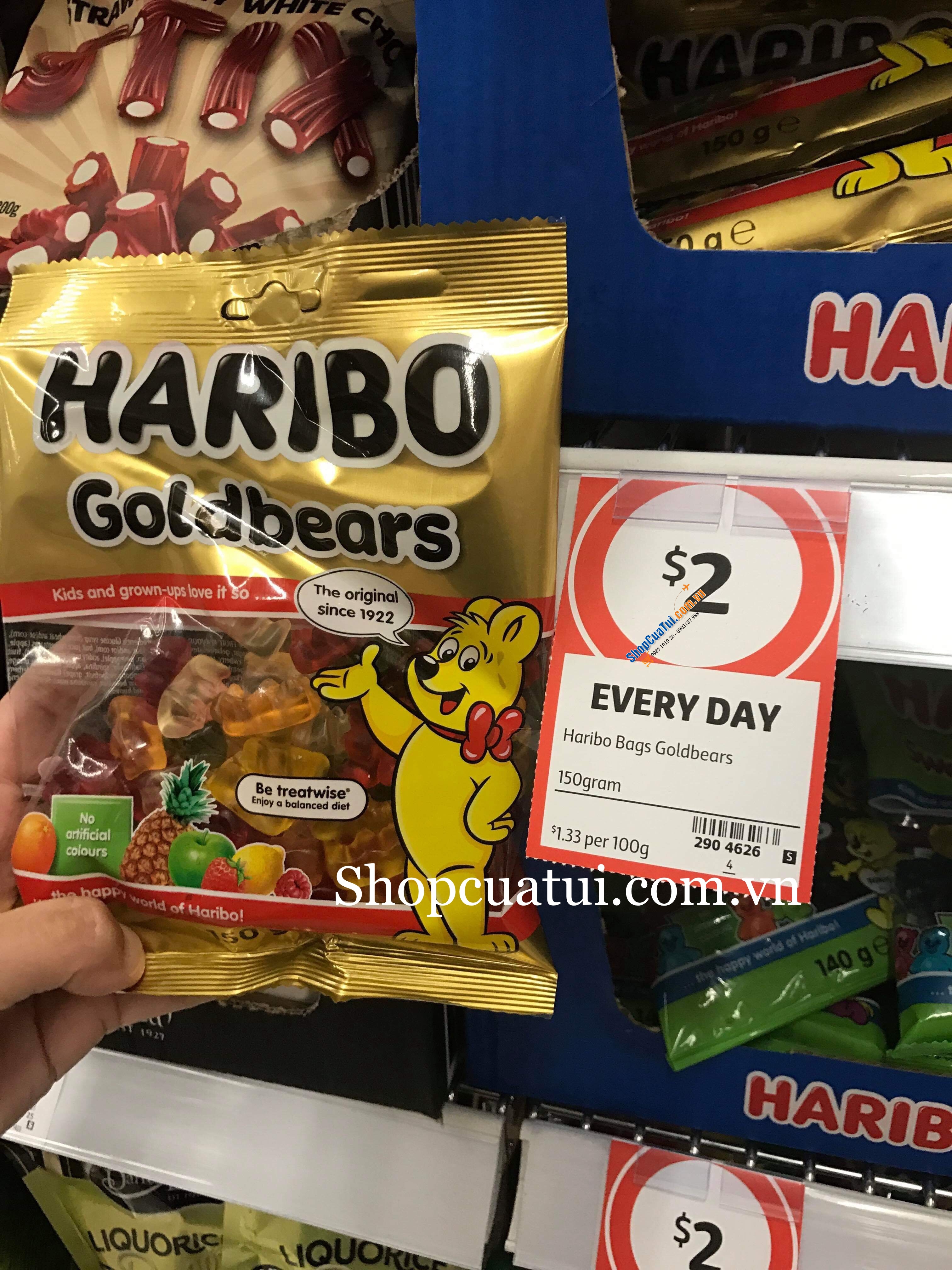 Kẹo chíp chíp Haribo túi 150g