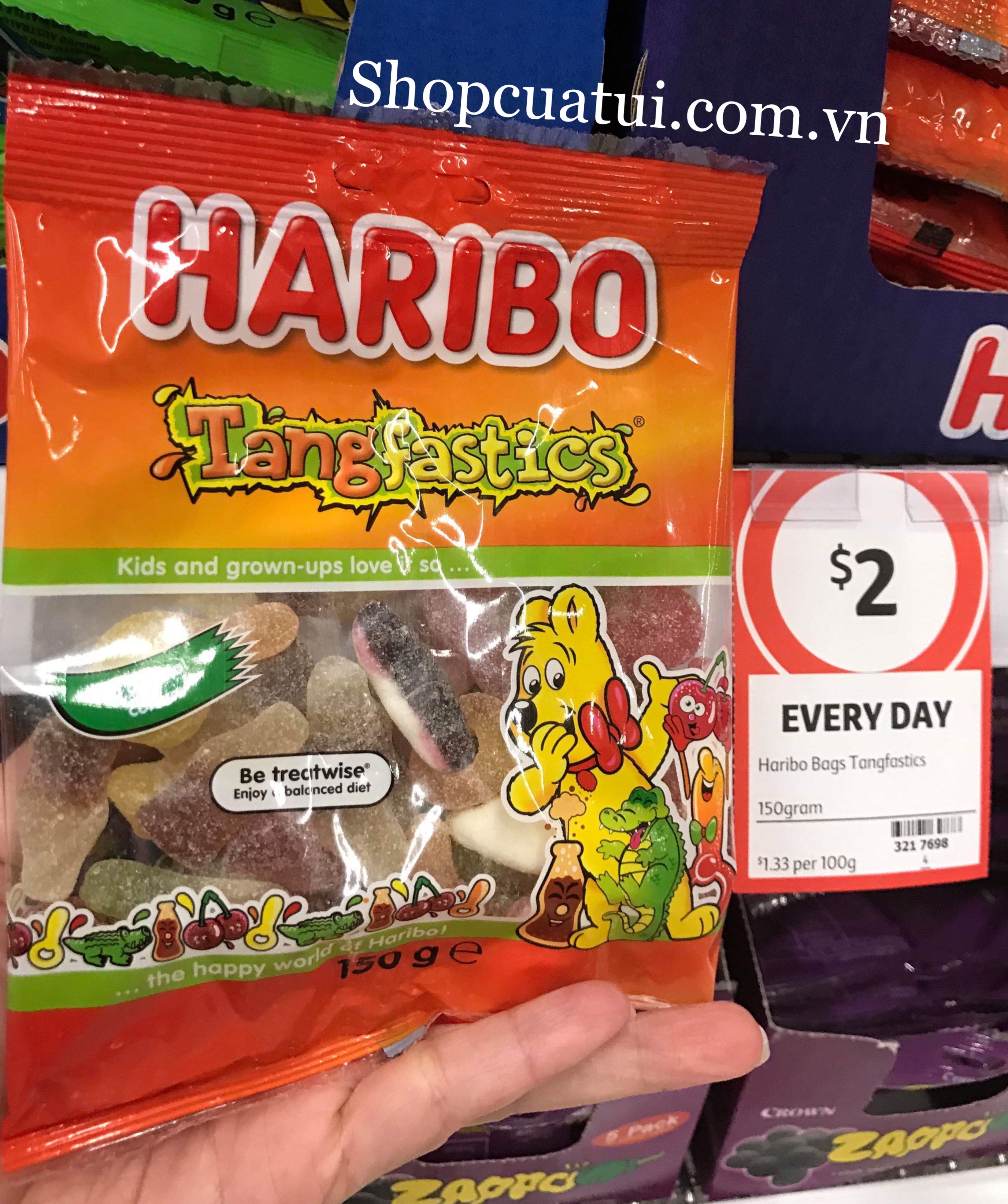 Kẹo chíp chíp Haribo túi 150g