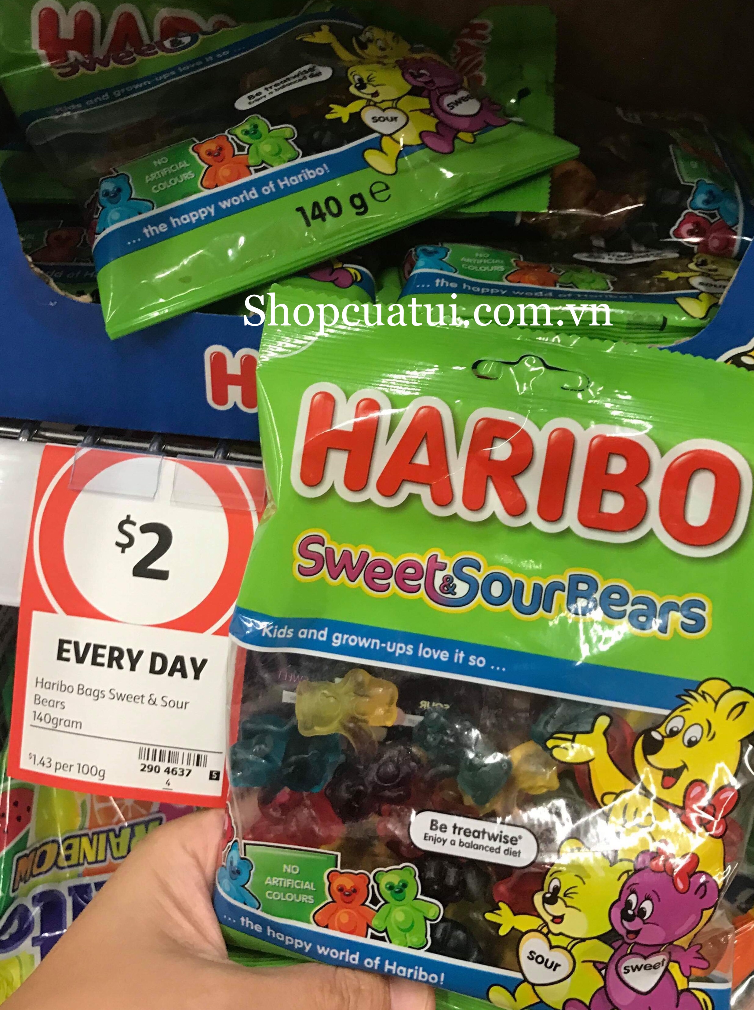 Kẹo chíp chíp Haribo túi 150g