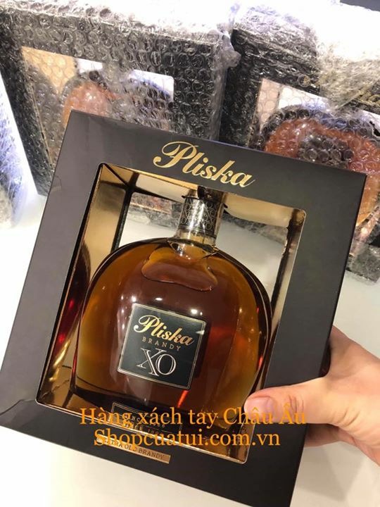 Rượu Pliska brandy XO 700ml của Bulgari nổi tiếng