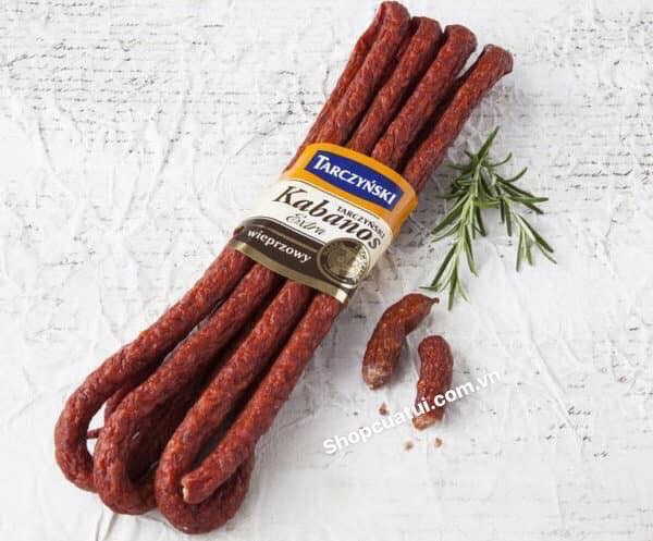 Salami - xúc xích cuộn nức tiếng của Ba Lan 200g loại cay và ko cay