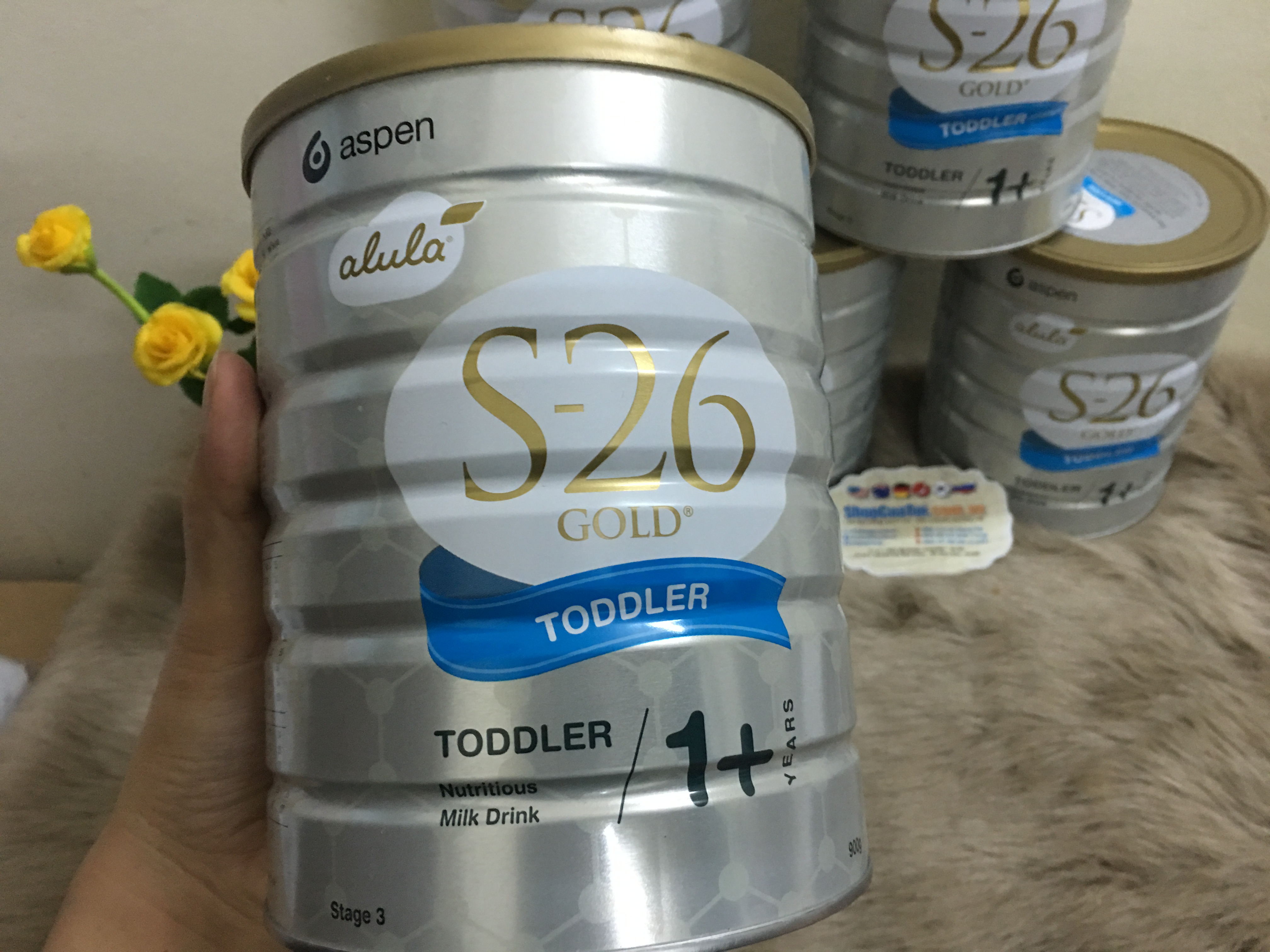 SỮA S26 1+ Gold Alula Toddler 900g CHO TRẺ TỪ 1-2 TUỔI 900g