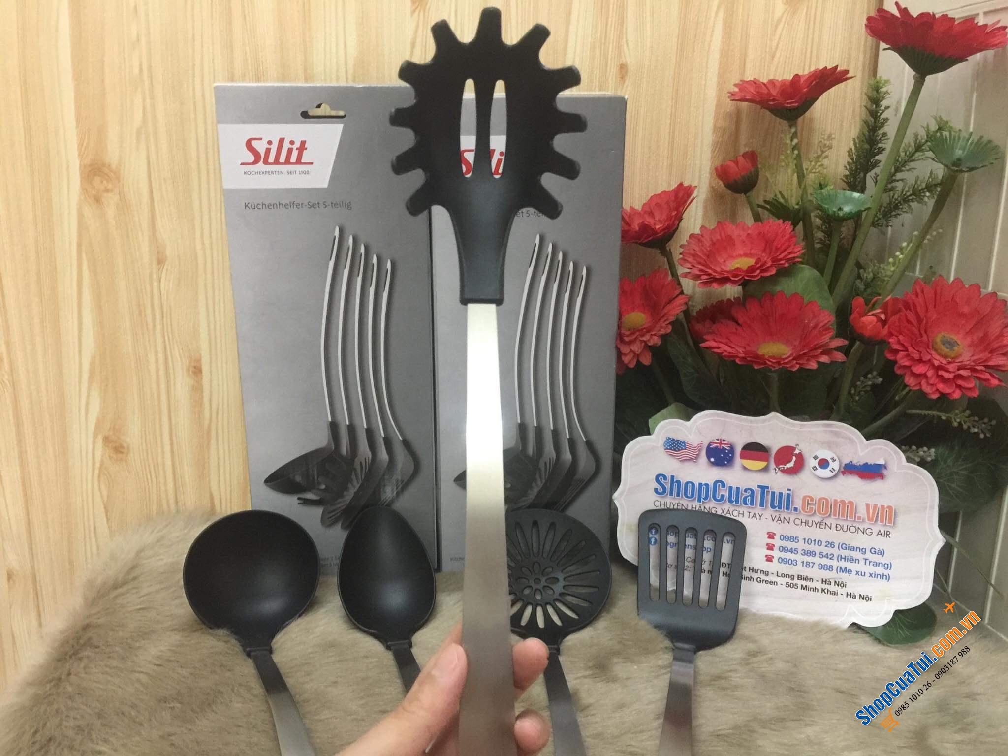 Bộ dụng cụ làm bếp Silit 5 món