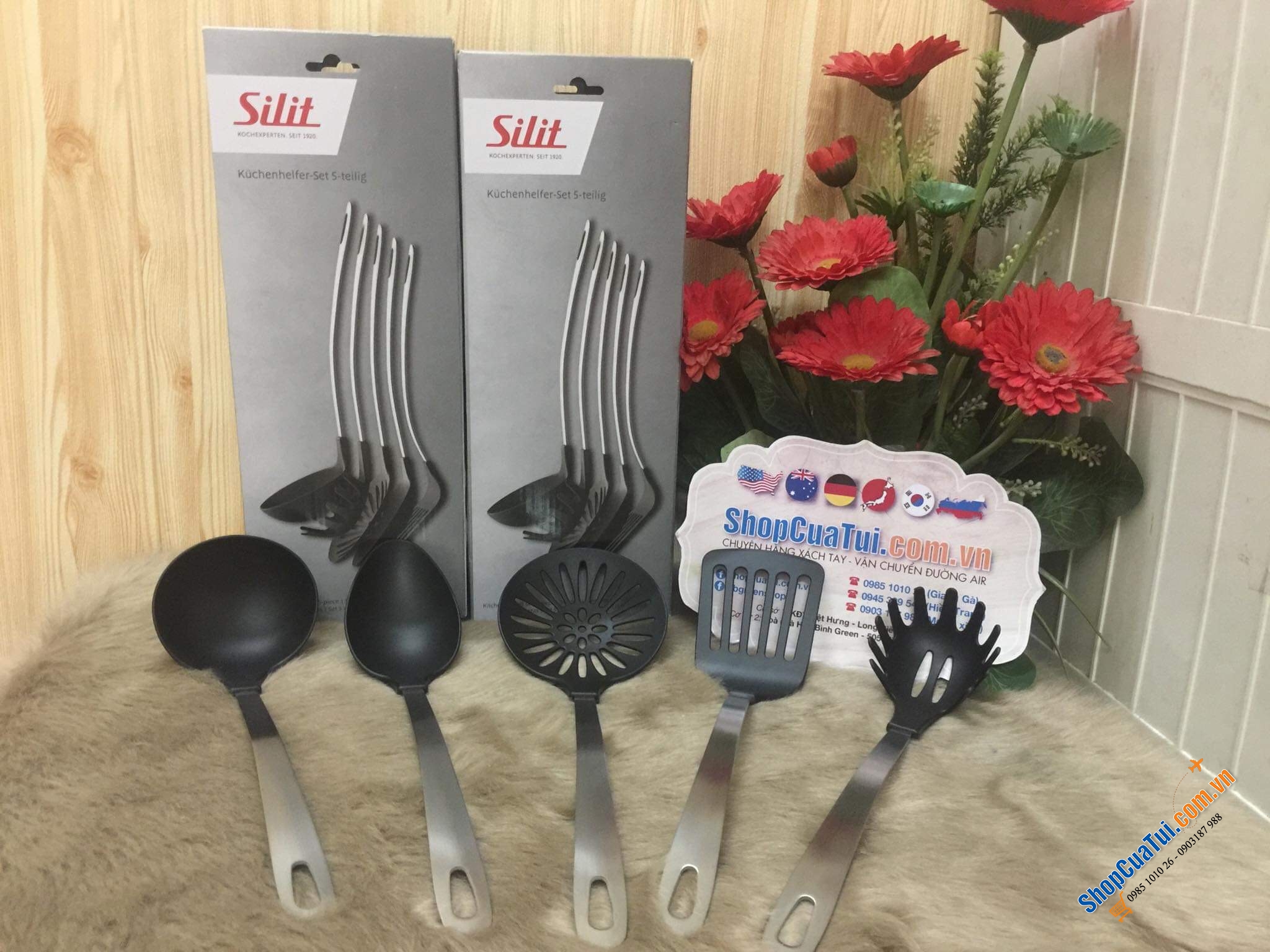Bộ dụng cụ làm bếp Silit 5 món