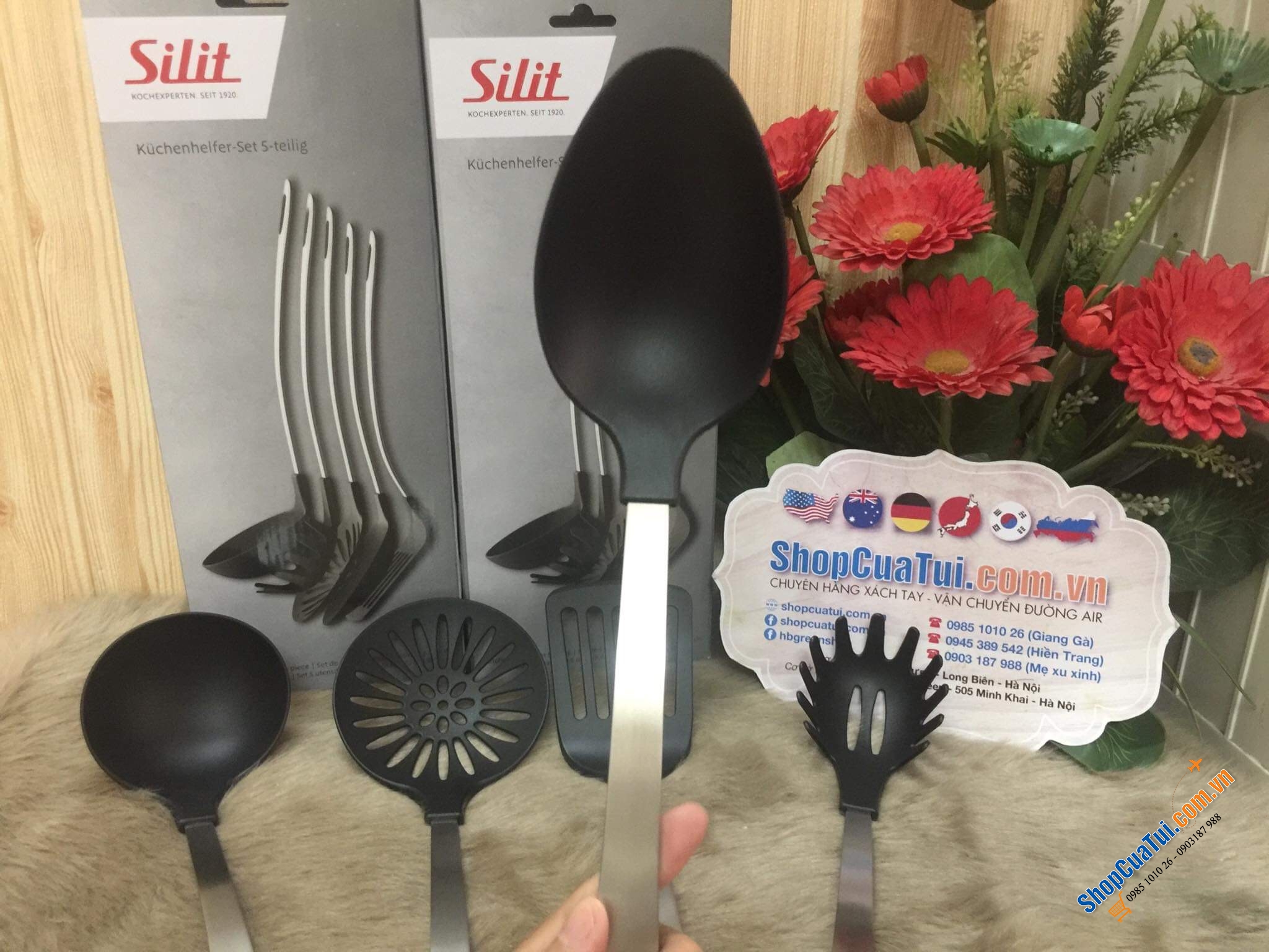 Bộ dụng cụ làm bếp Silit 5 món