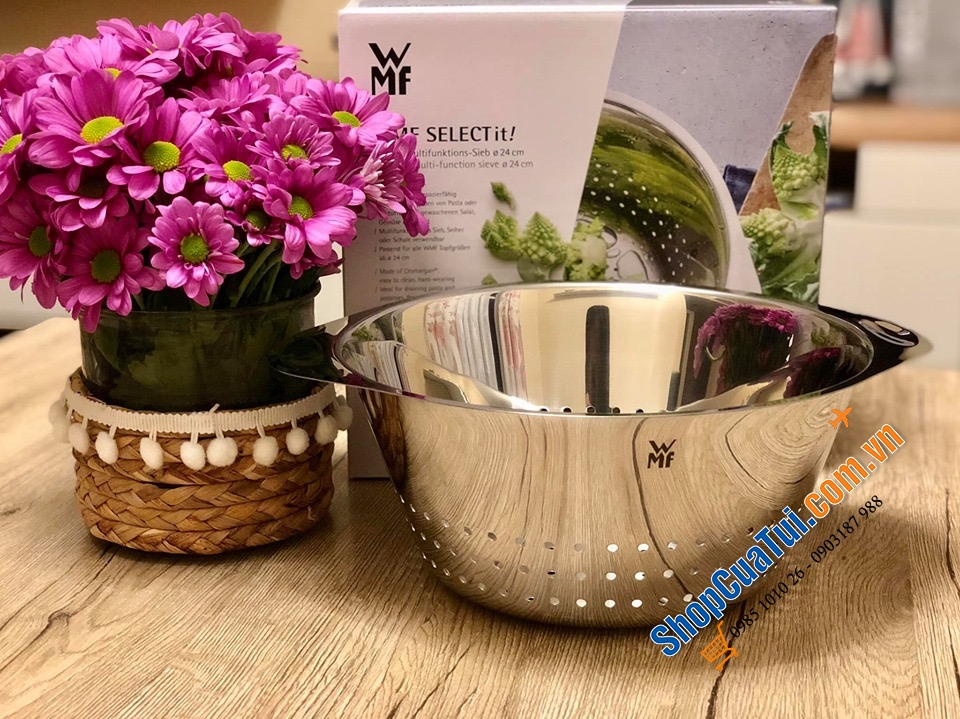 RỔ WMF INOX 2 QUAI CẦM SIÊU XỊN