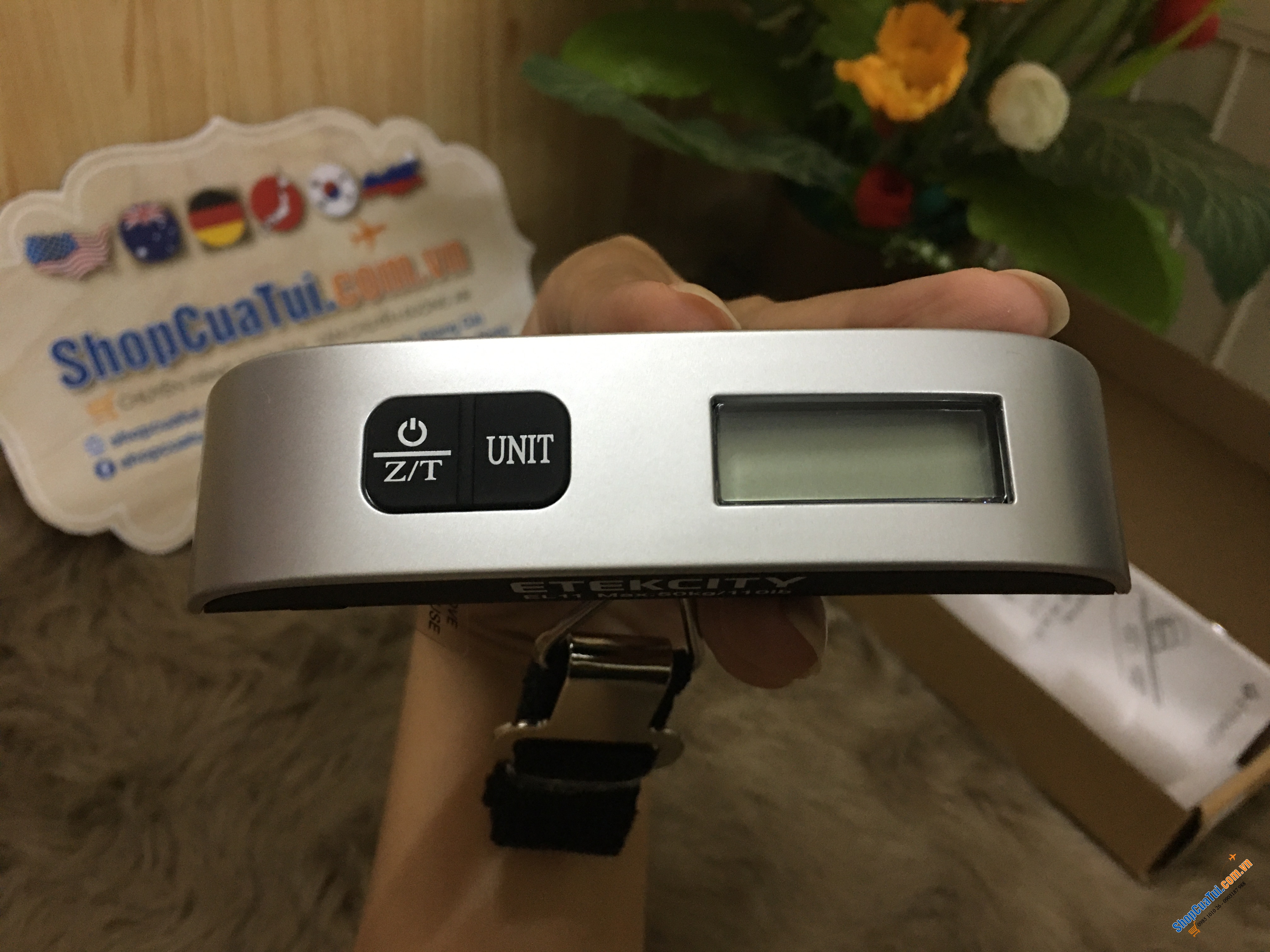 CÂN HÀNH LÝ DU LỊCH ETEKCITY 50KG