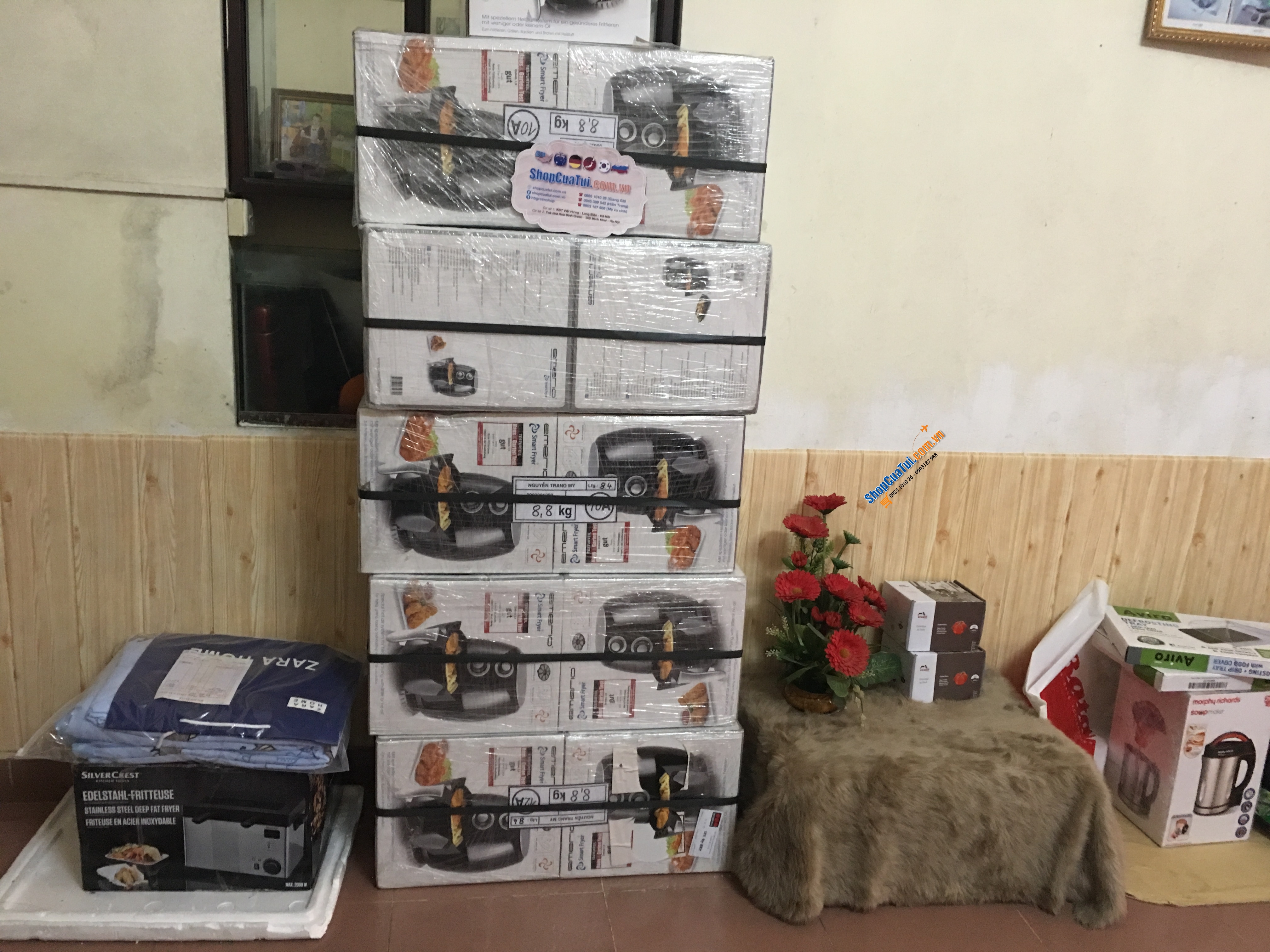 EMERIO-  SMART FRYER - NỒI CHIÊN không dầu NỘI ĐỊA ĐỨC ĐƯỢC ĐÁNH GIÁ “ Very Good “ 4,5/5