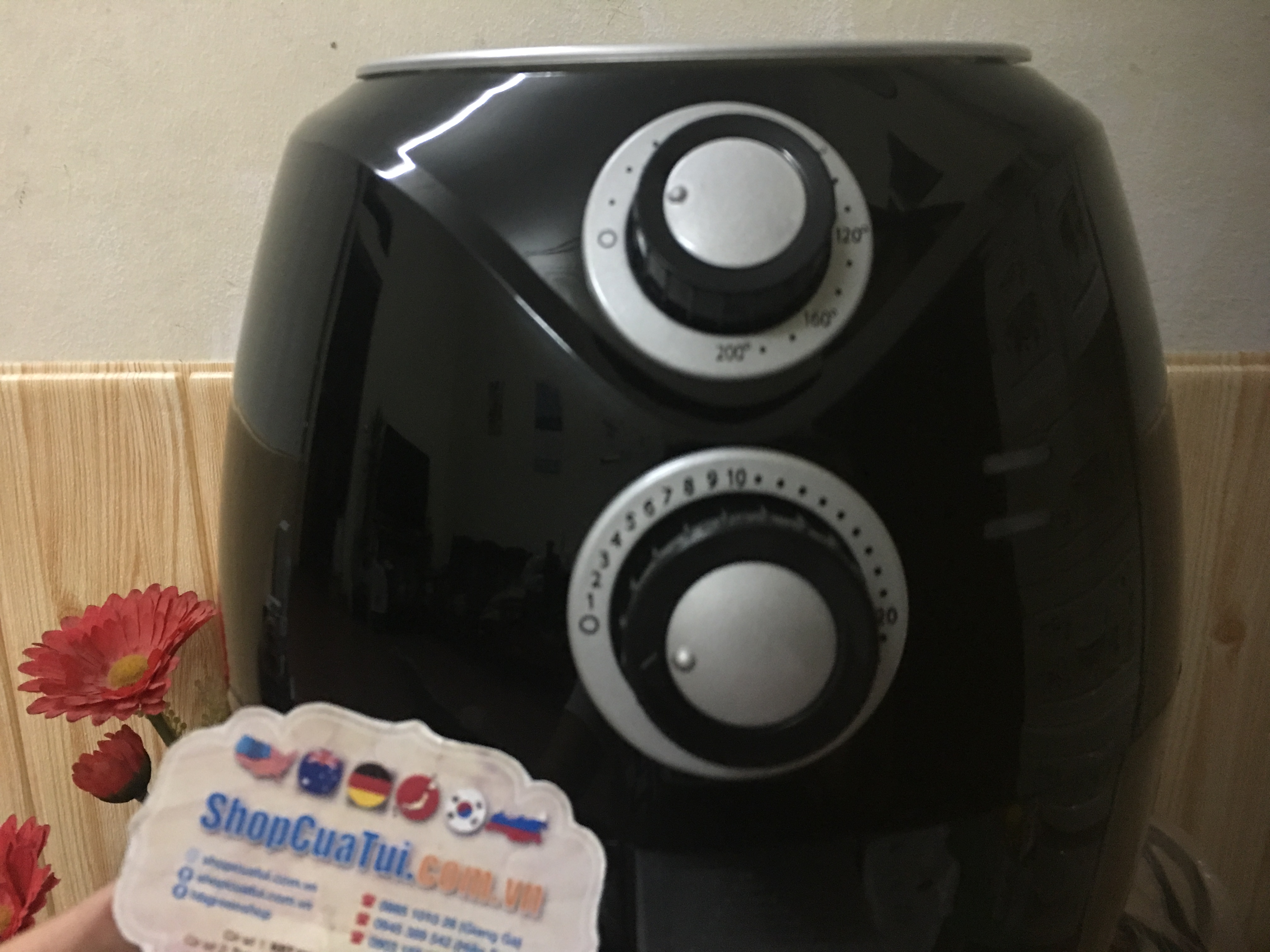 EMERIO-  SMART FRYER - NỒI CHIÊN không dầu NỘI ĐỊA ĐỨC ĐƯỢC ĐÁNH GIÁ “ Very Good “ 4,5/5