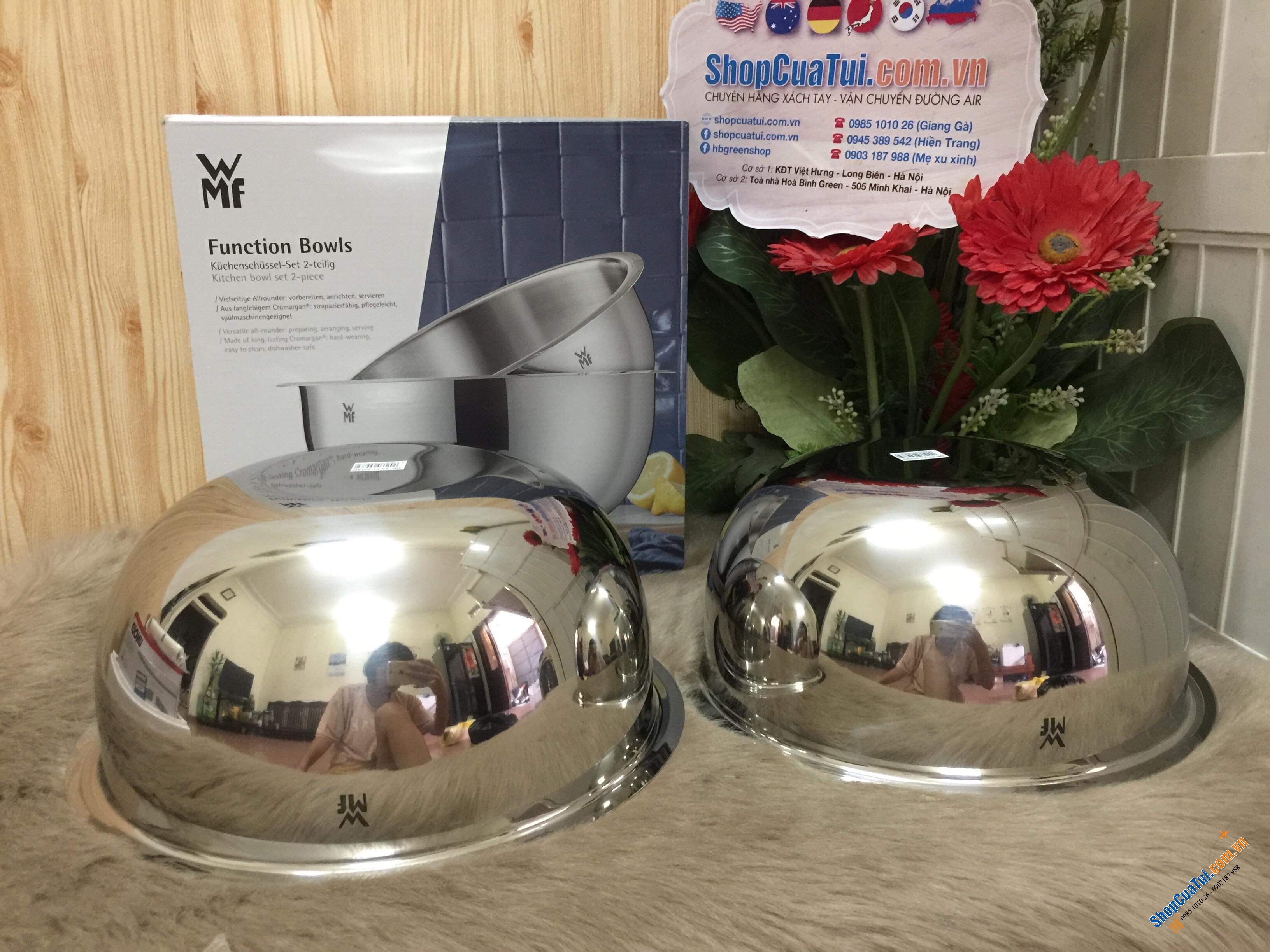 Sét 2 âu trộn - BỘ ÂU 2 CHIẾC WMF