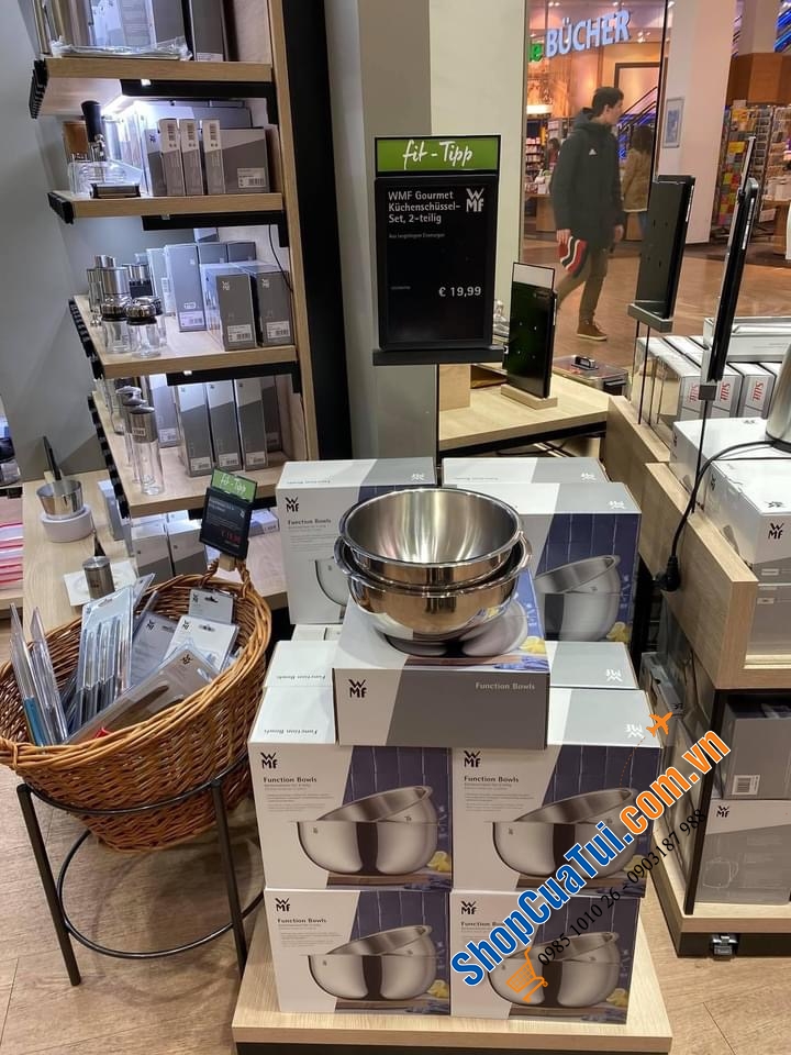 Sét 2 âu trộn - BỘ ÂU 2 CHIẾC WMF