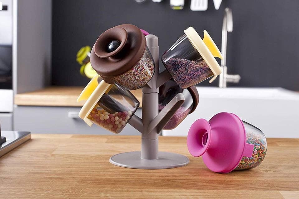 Set hộp đựng gia vị của Vacu Vin 