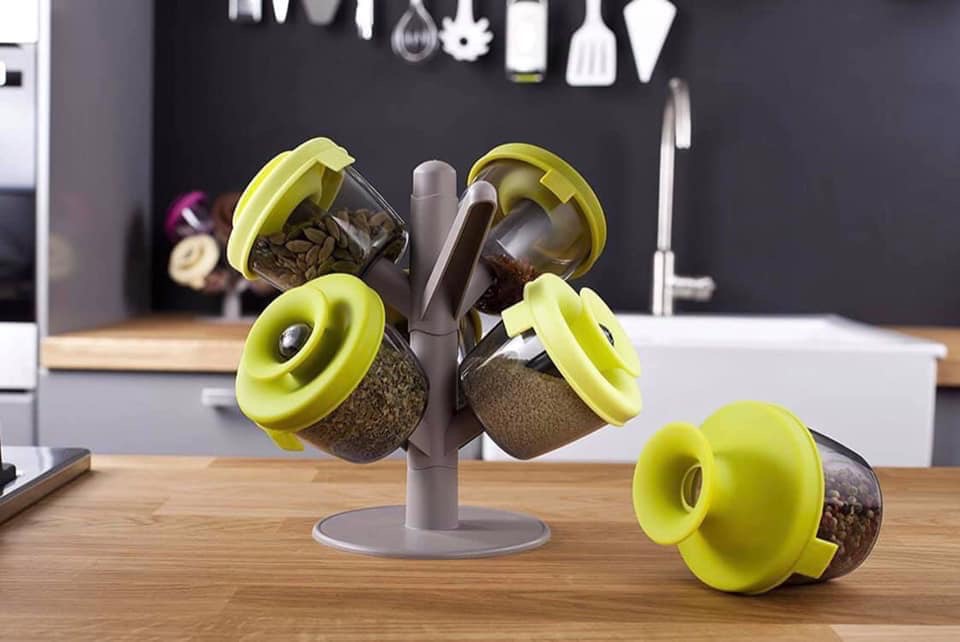 Set hộp đựng gia vị của Vacu Vin 