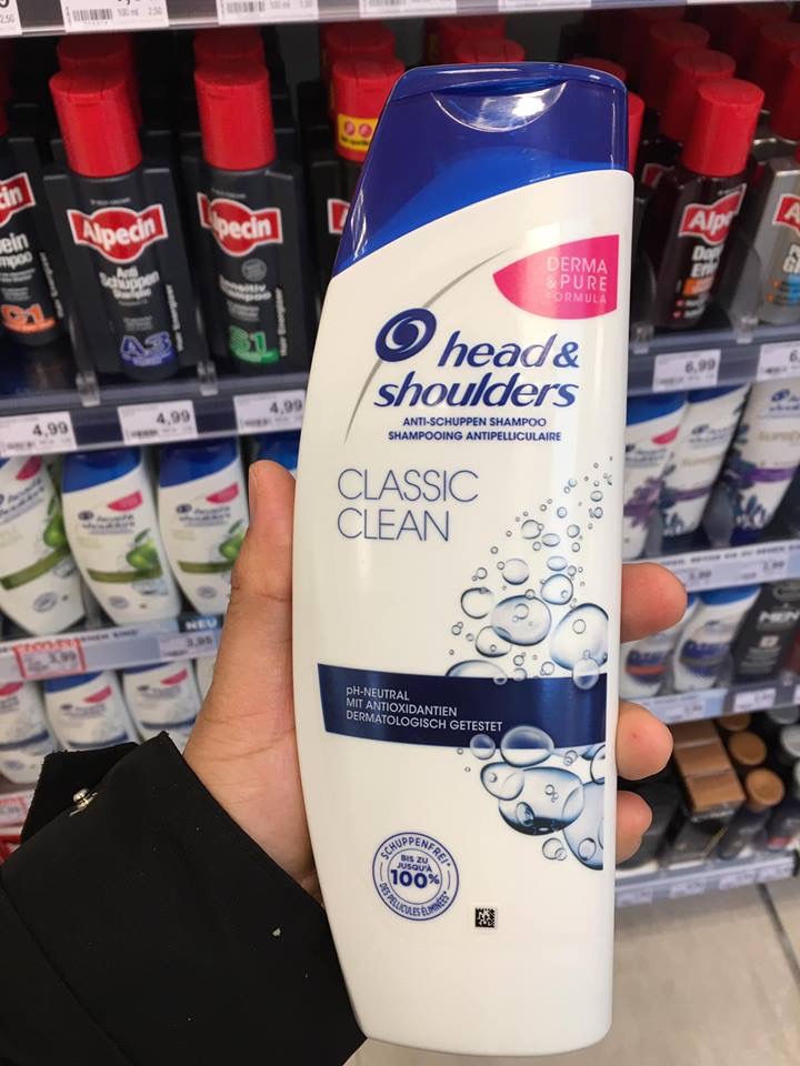DẦU GỘI ĐẦU HEAD&SHOUDER-CHUẨN ĐỨC