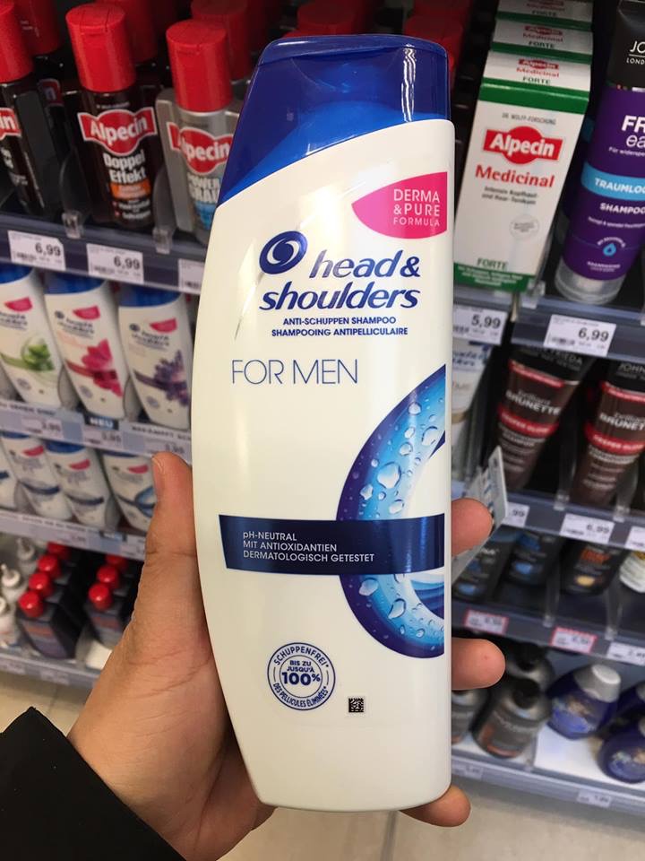 DẦU GỘI ĐẦU HEAD&SHOUDER-CHUẨN ĐỨC