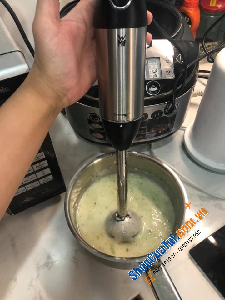 Máy xay cầm tay WMF Cromagan Perfect Cut hoàn hảo từ thiết kế đến chất lượng.