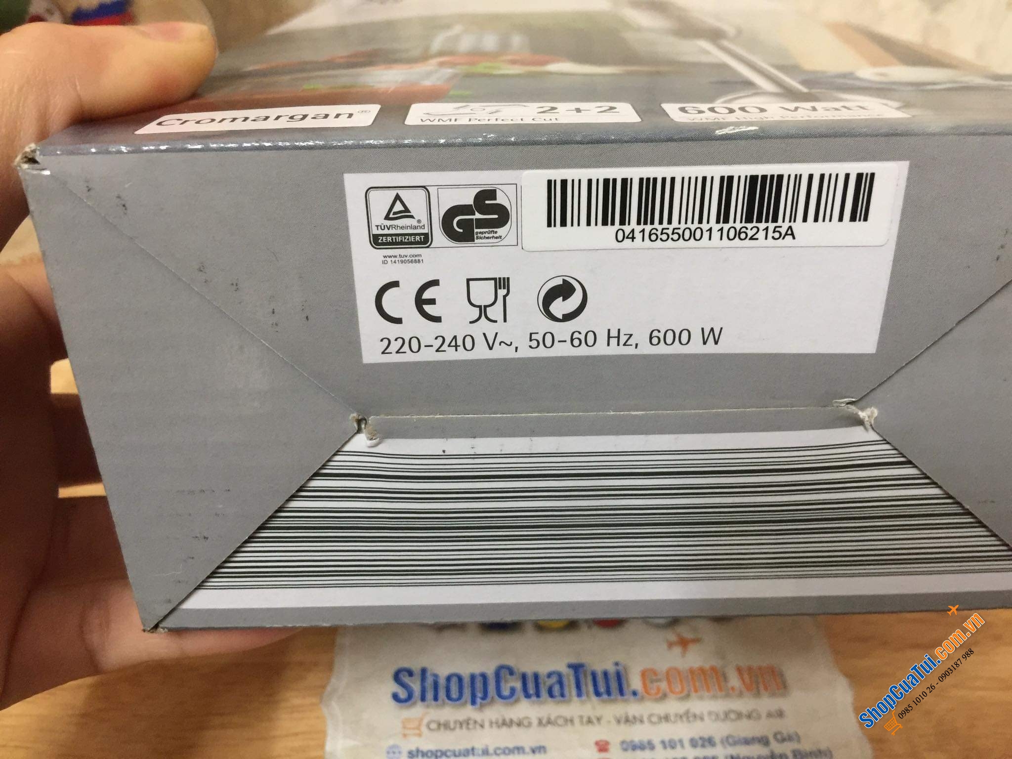 Máy xay cầm tay WMF Cromagan Perfect Cut hoàn hảo từ thiết kế đến chất lượng.